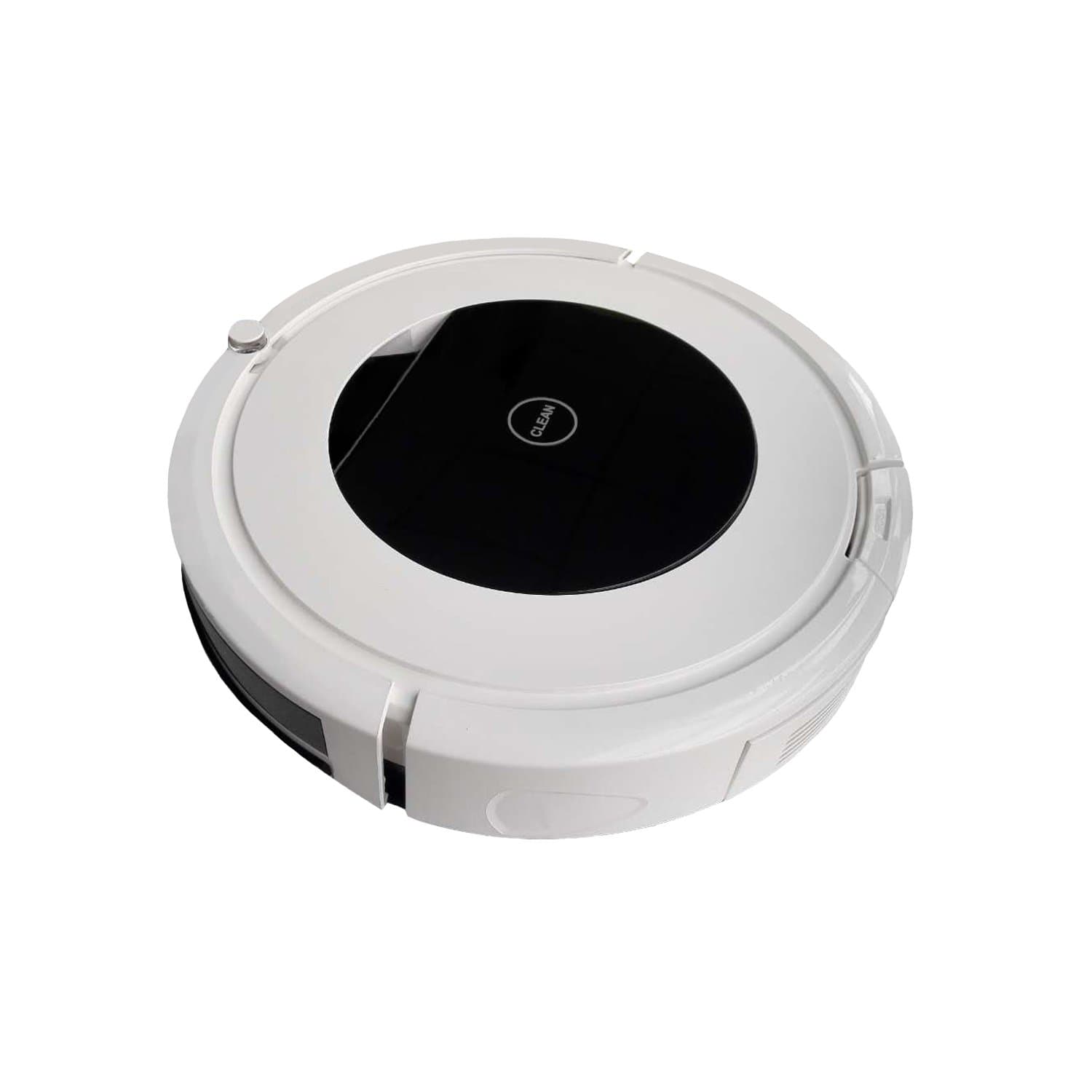 Hong Da Automatic Home or Office Sweeper for Floor Cleaning, Robotic Vacuum Cleaner, Intelligent Household Dust Monitor for Pet Hair/Dirt/Daily Dust Removal,Powerful Suction Robot Cleaner(White)