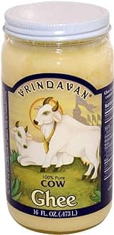 Vrindavan Pure Cow Desi Ghee .473 Litre (16 Fl OZ)