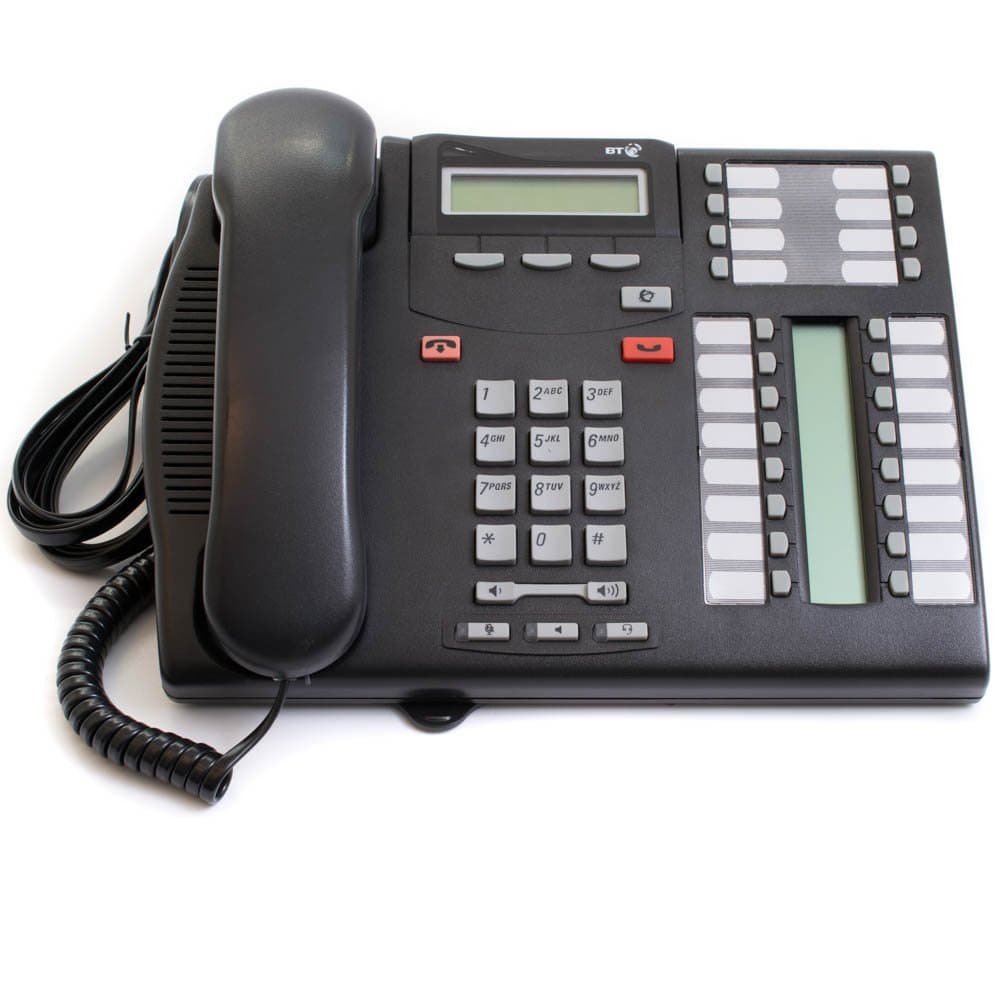 Nortel T7316e System Telephone - Black (Renewed)