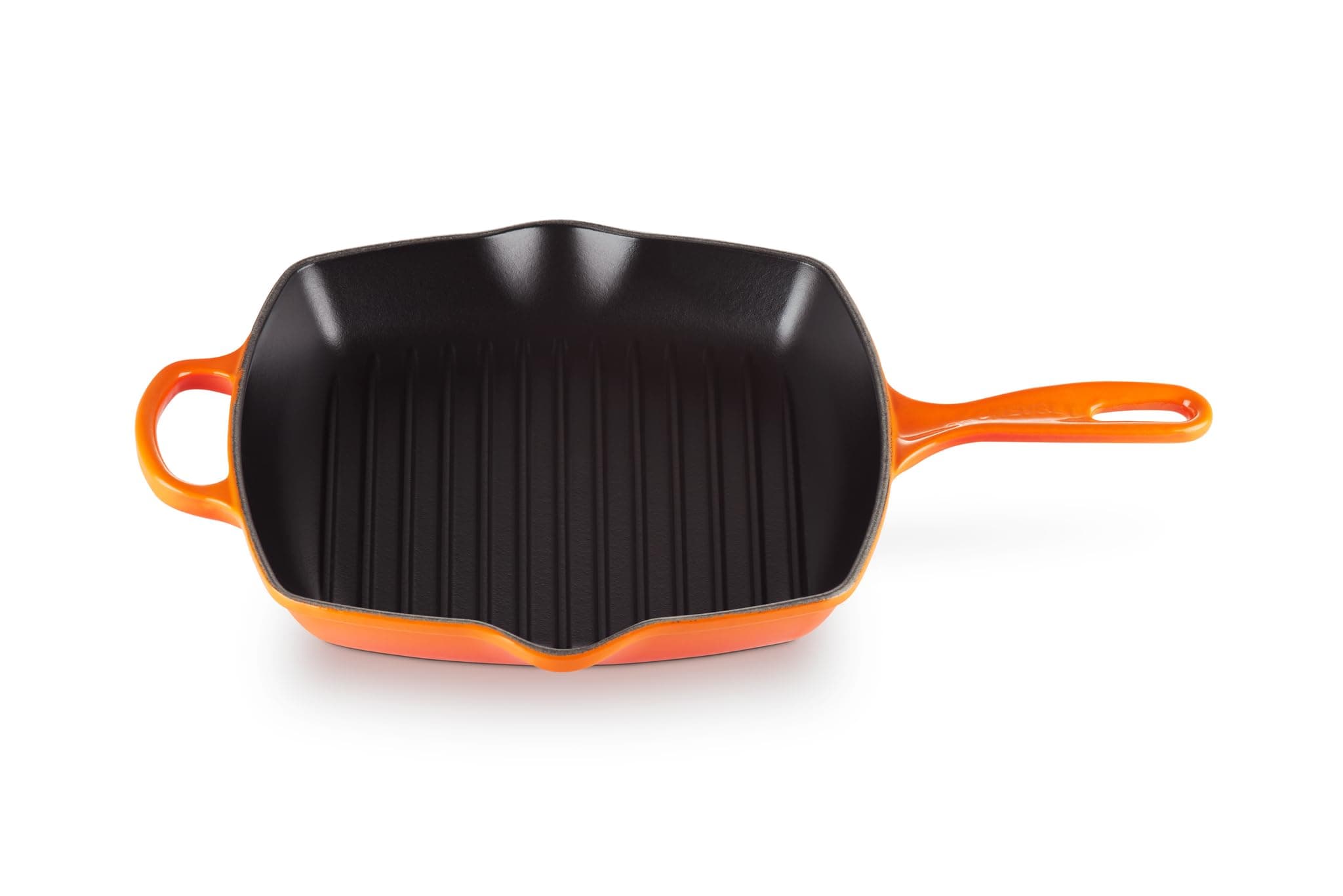 Square cast iron pan