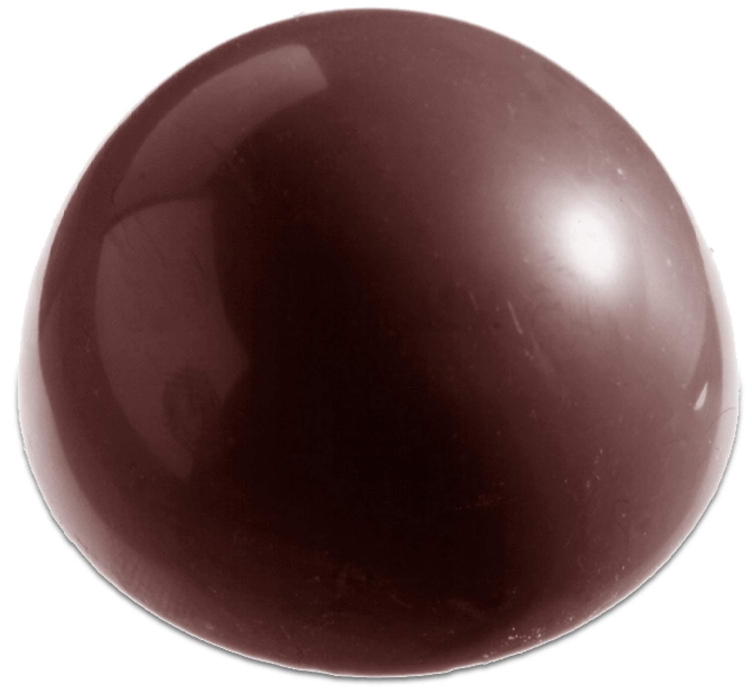 Chocolate World 80 Milimeter Demisphere Chocolate Mold, 6 Forms