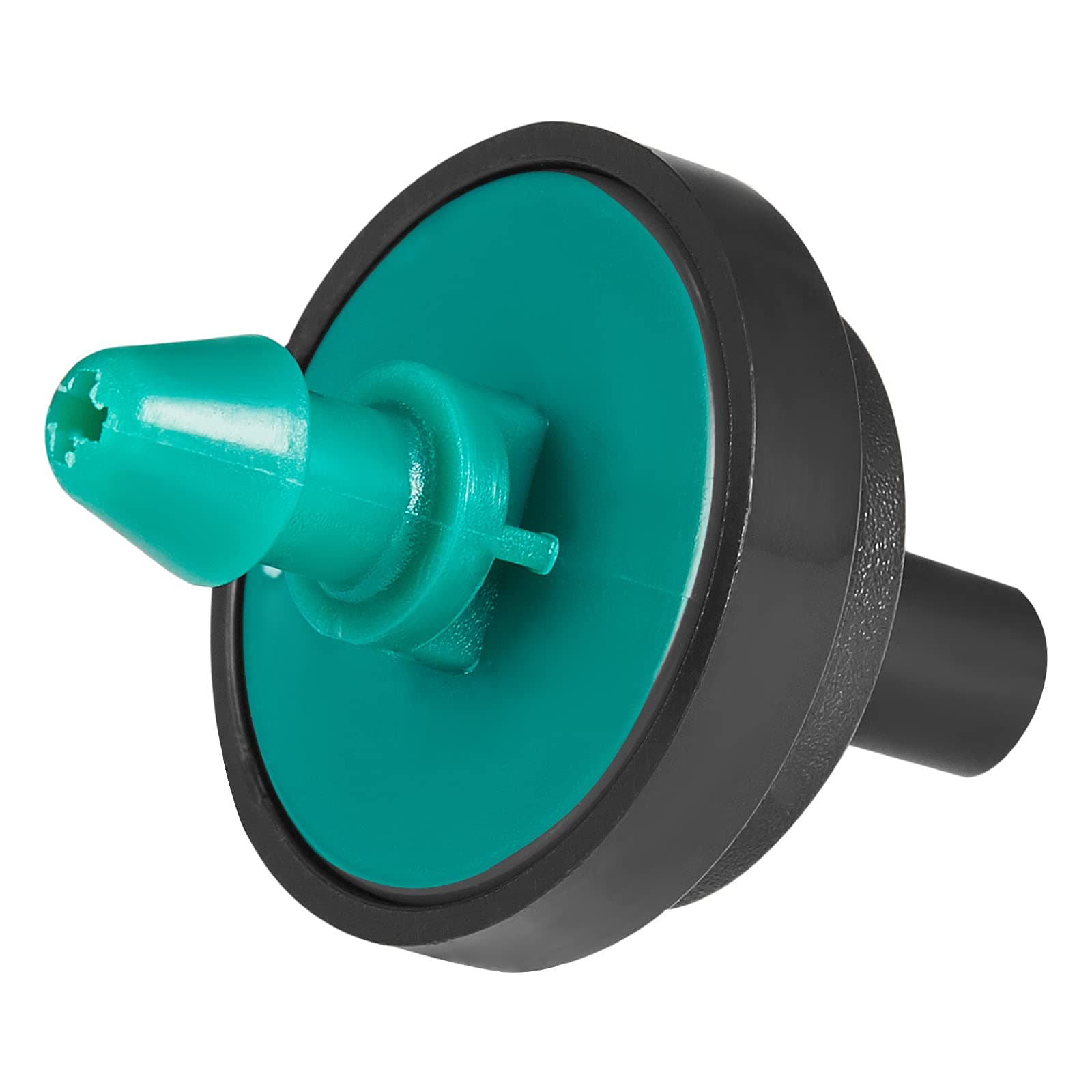 Pressure Compensation Drippers 2 GPH Drip Emitters, Drip Irrigation Drippers & Inline Drippers, 50 Per Bag, Green/Black