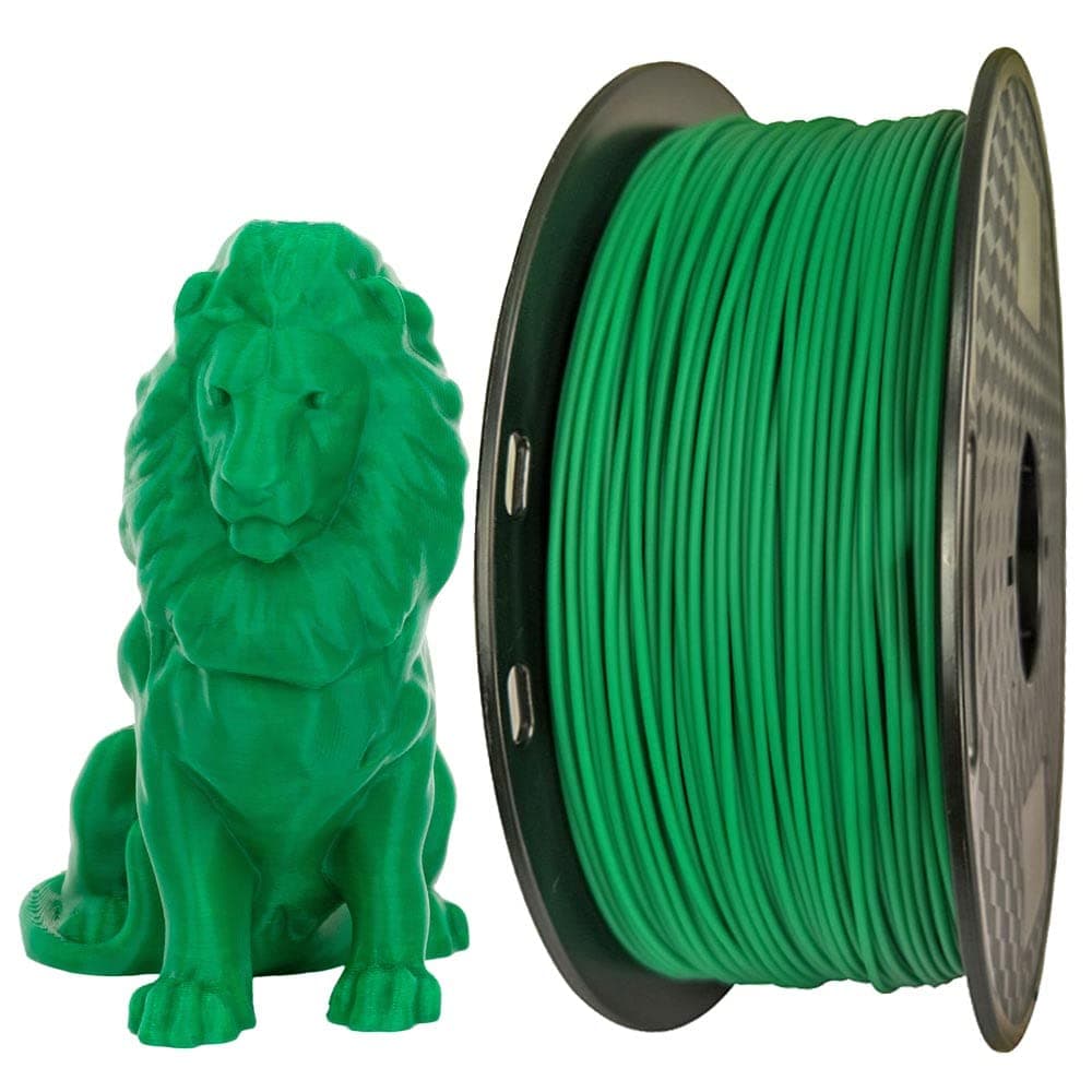 PLA Max Grass Green Filament 1.75 mm 3D Printer PLA Filament 1KG 2.2LBS Spool 3D Printing Materials Stronger Pro Plus + Green Color