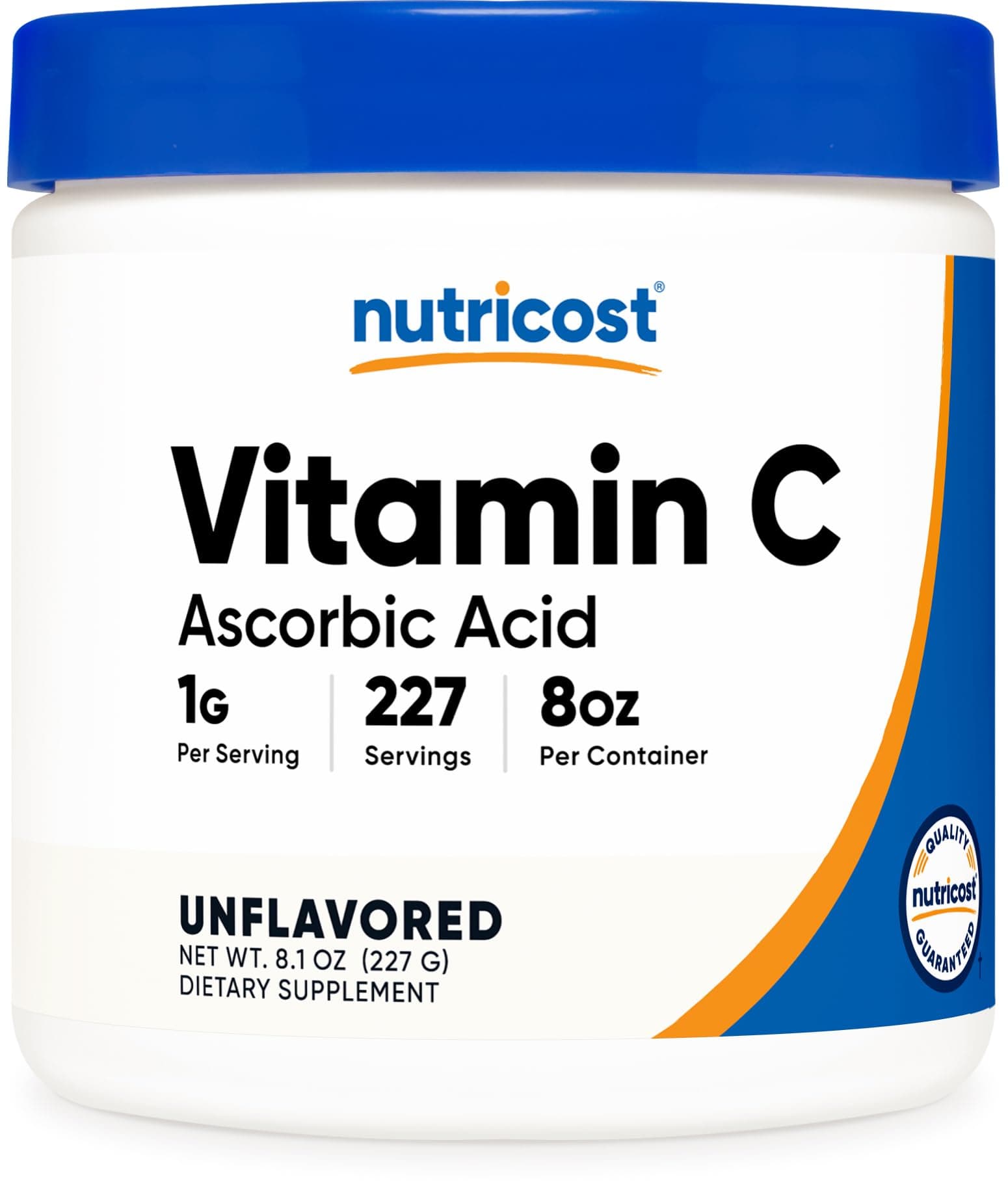 Ascorbic Acid Powder (Vitamin C) 0.5 LBS (8 Ounce)