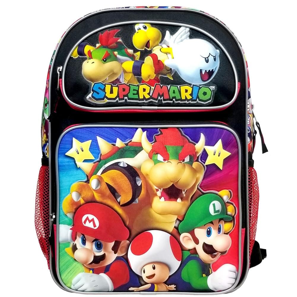 Bros Super Bowser Large Backpack #NN43718