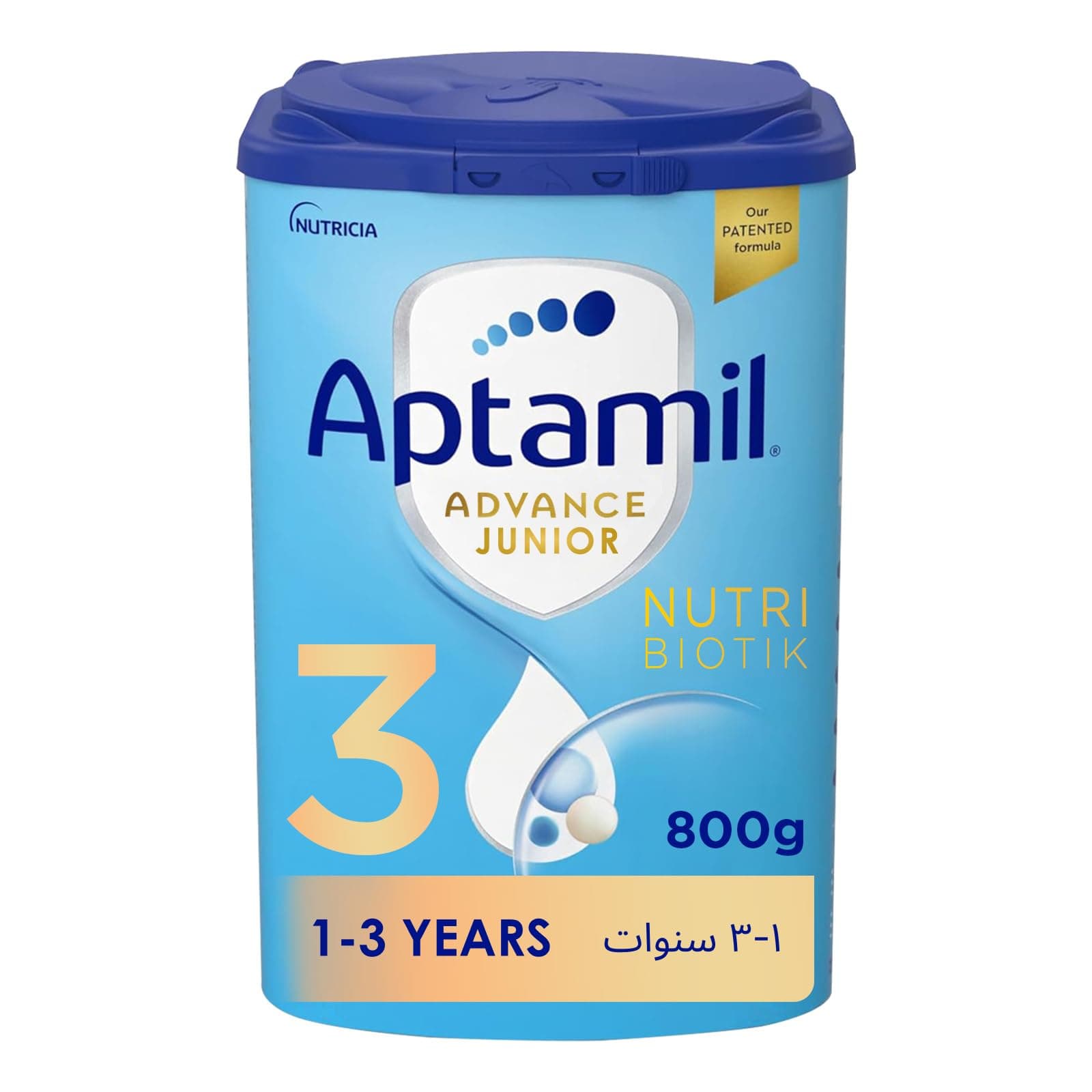 Advance Junior 3 Growing Up Formula Milk From 1-3 Years, Easy To Use Pack, 800g