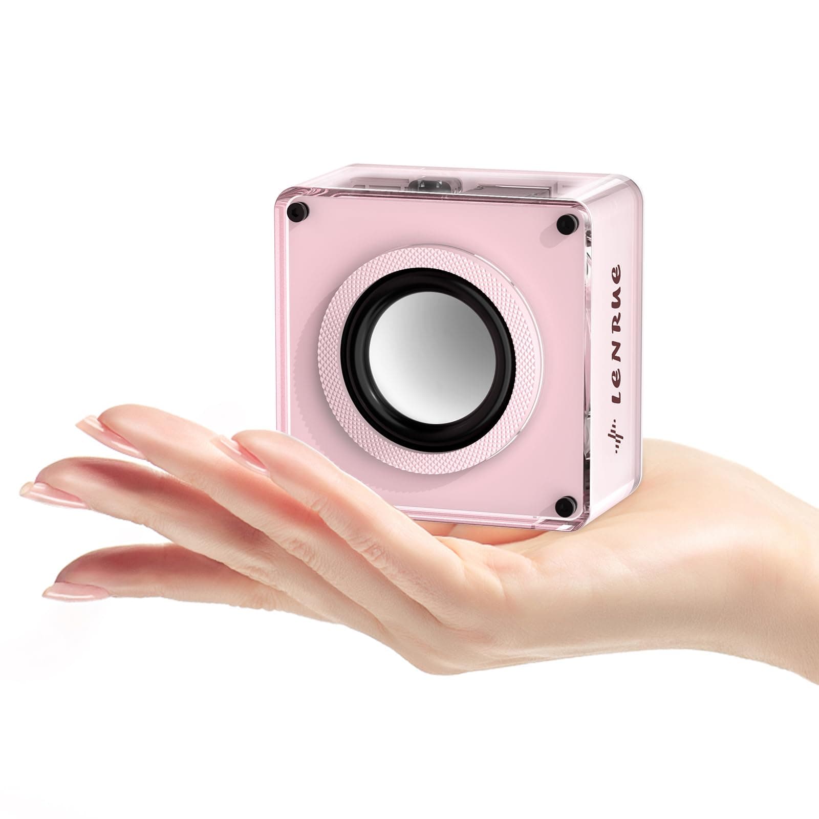 Mini Bluetooth Speaker,Wireless Portable Speakers,5W Small Speaker with Clear Sound,Support TWS/TF Card,Lanyard Design for Hiking, Biking, Trip,Gift for Men/Women/Boys/Girls