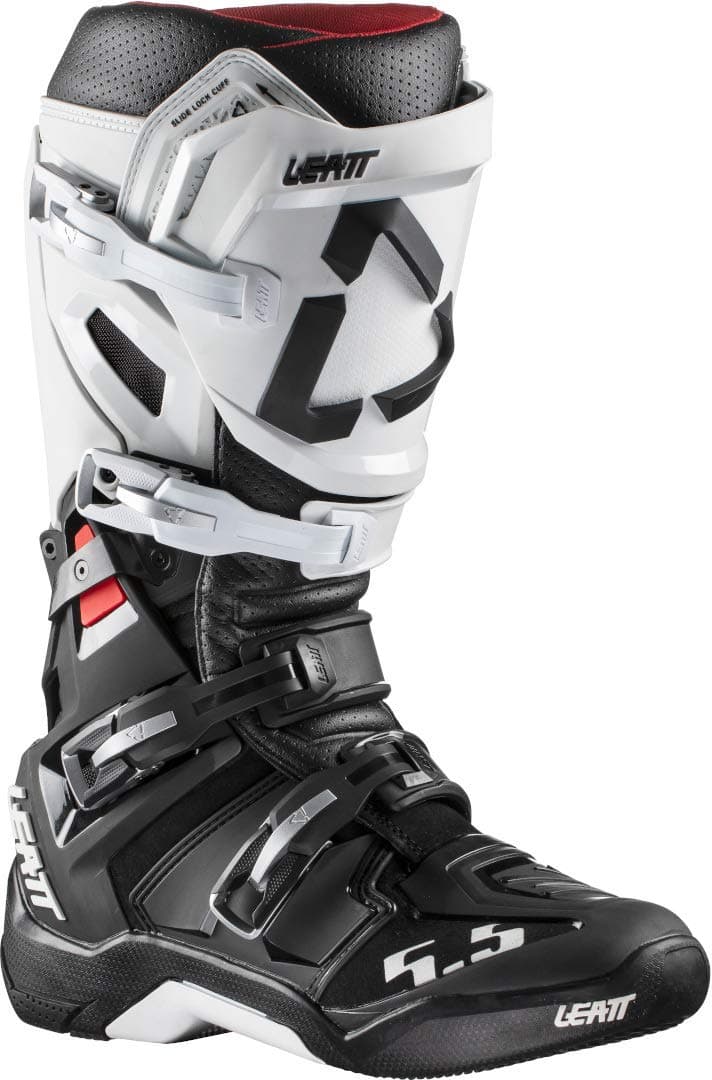 Leatt 5.5 Flexlock Boots-White/Black-12