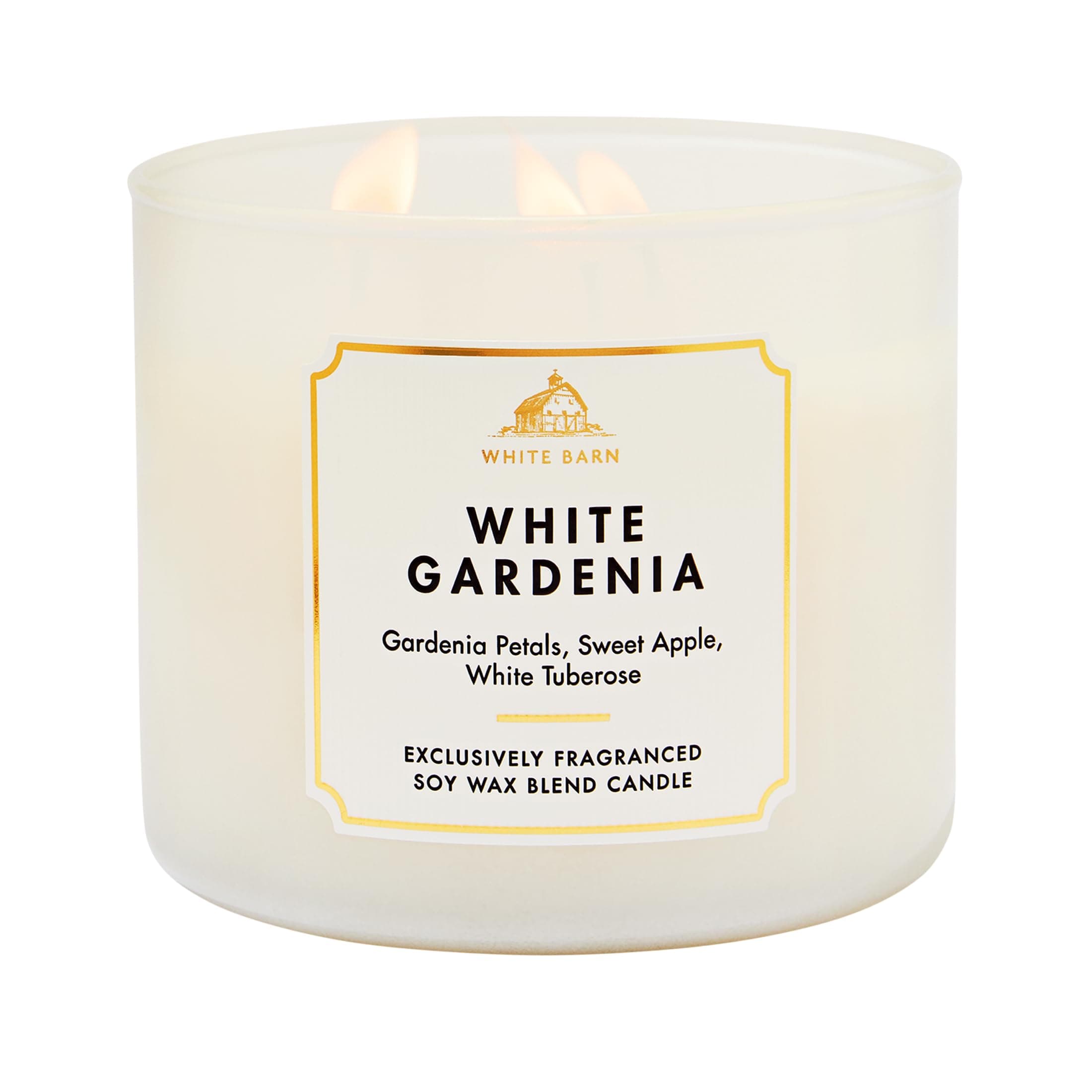 Bath & Body Works White Gardenia 3-Wick Candle