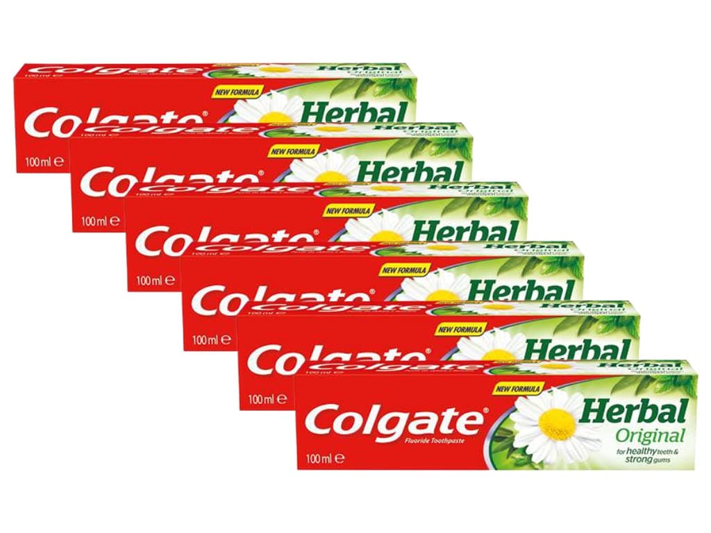 Colgate Toothpaste Herbal Original | Pack of 6 x 100ml