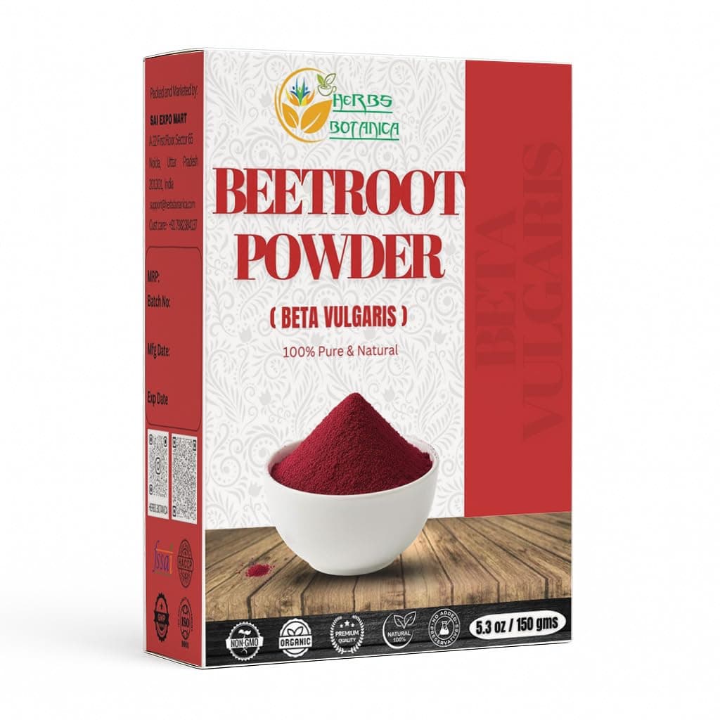 Beetroot Extract Powder 5.3 Oz, 150 GMS Nitric Oxide Booster, Boost Stamina and Increases Energy, Beet Root Powder Natural