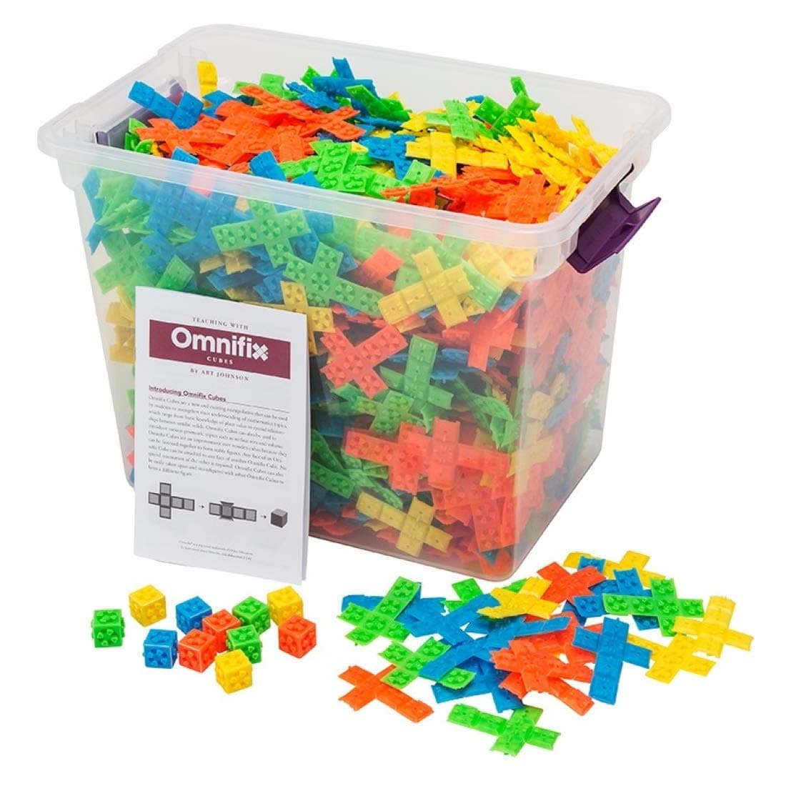 Educational Resources Omnifix Cubes (Set of 1000)