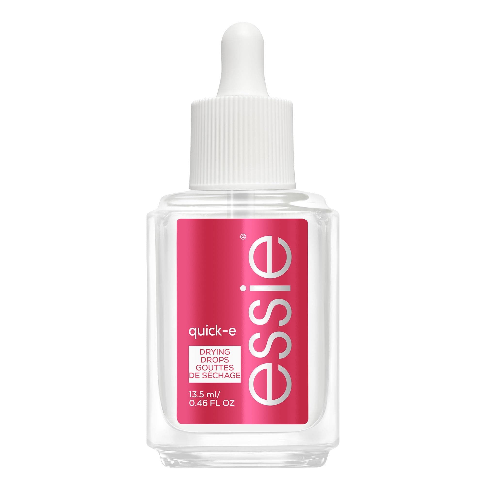 Nail Polish Nail Care Quick-E Drying Drops Fast Drying Quick Dry Nail Polish Treatment, 13.5 ML