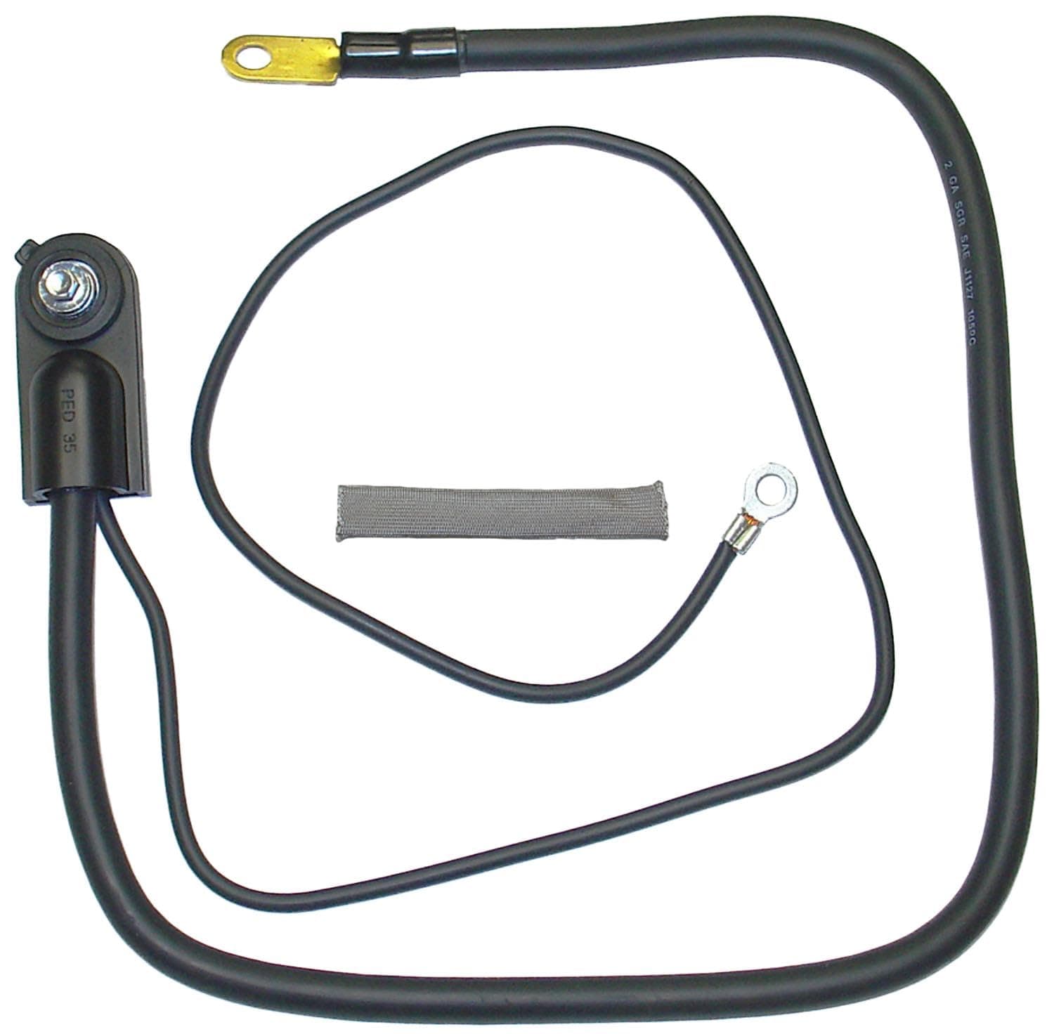 Professional 2SD33XA Negative Side Terminal Battery Cable with Auxiliary Leads