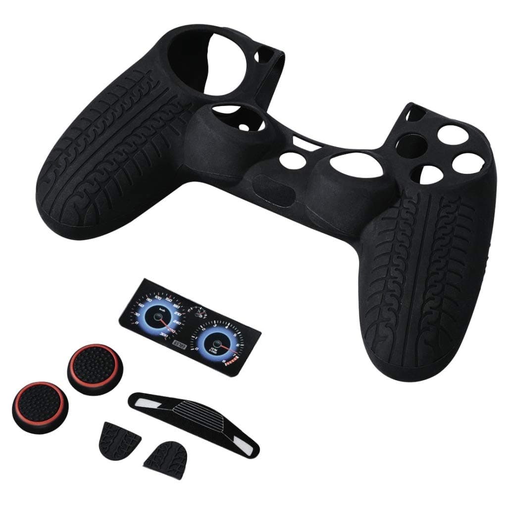 Hama 54490 7-In-1 Racing Set Access Pack for Dualshock 4 Controller PS4/SLIM/PRO