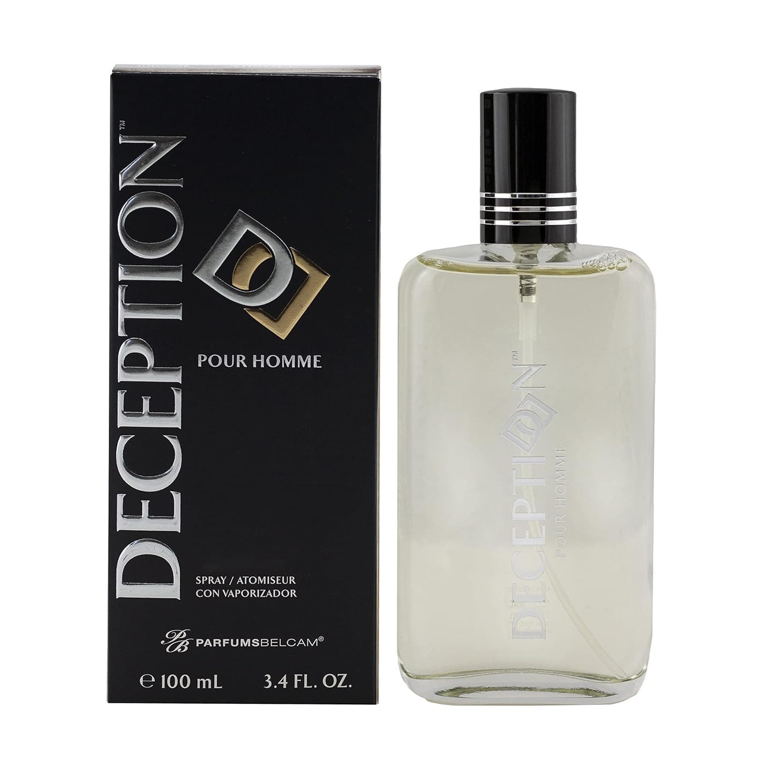PB ParfumsBelcam Deception Eau De Toilette Spray, Our Version of a Designer EDT. 100ml