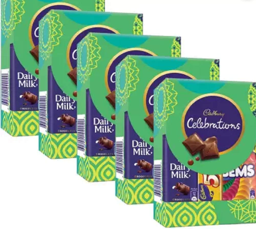 Cadbury Celebrations Bars (5 x 64.2 g)