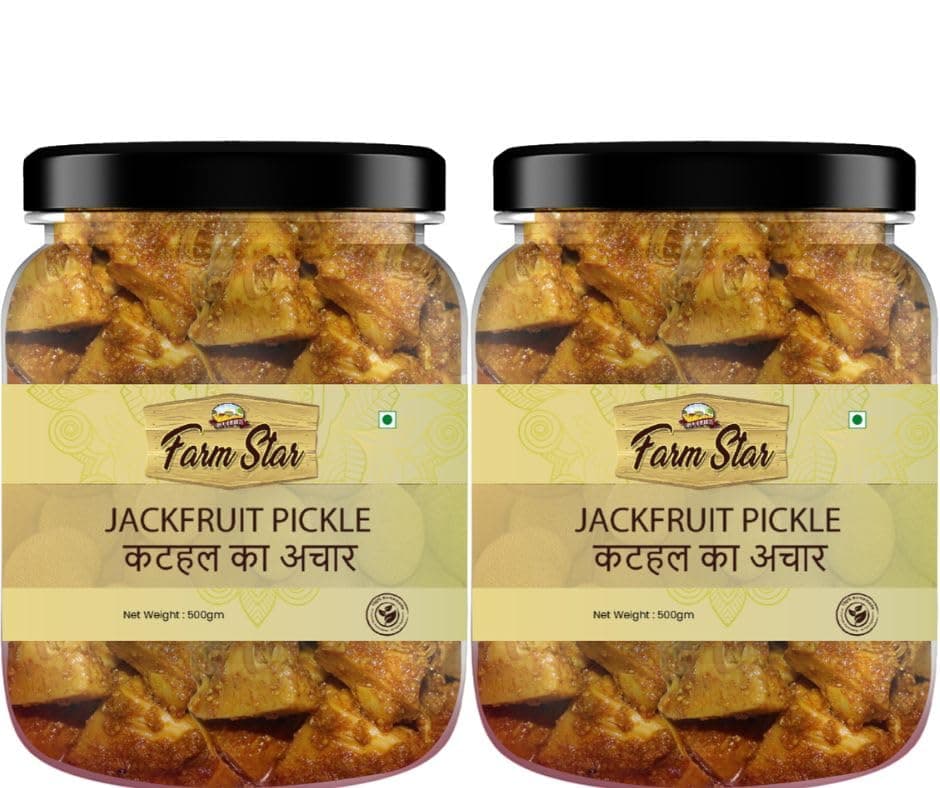 1 Kg - Combo Pack - 2 in 1 - Jackfruit Pickle | Kathal Ka Achar - 500gm each