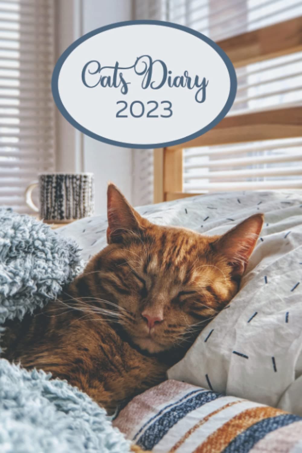 Cat Diary 2023: A Weekly And Monthly Planner for 2023 - UK Edition Cat Theming Throughout