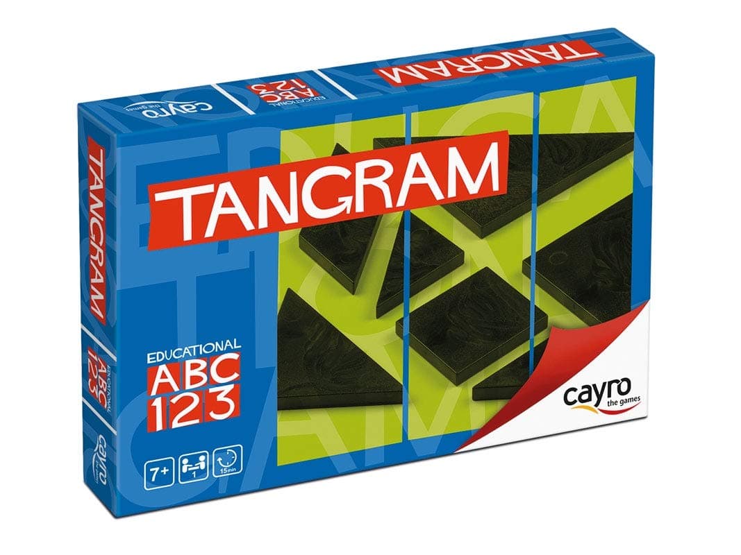 Tangram Game in a Cardboard Box