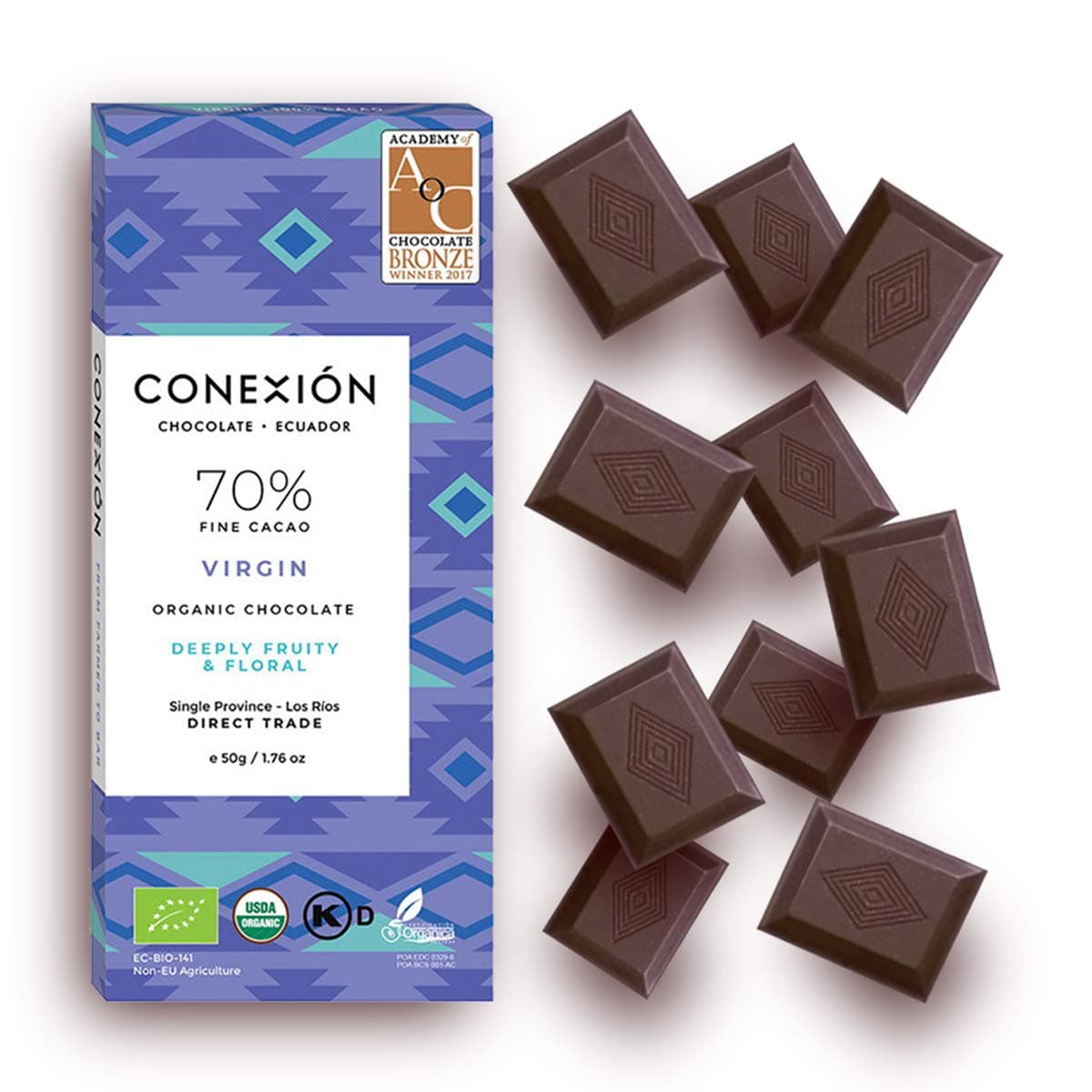 Conexion Dark Chocolates (70% Pure)