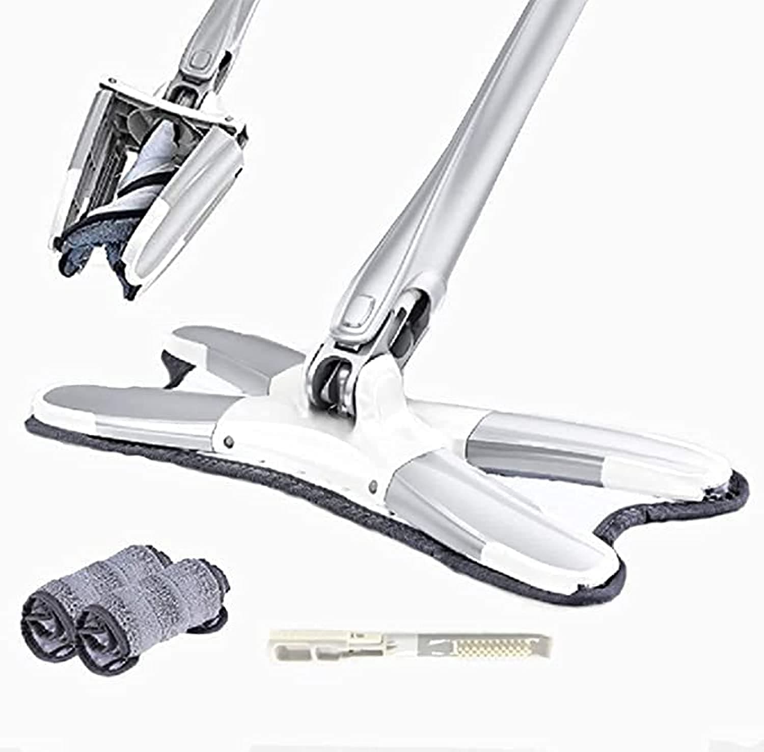 Cleaning Mop, Wet & Dry Mops, Microfiber flat Mops for Floor Cleaning