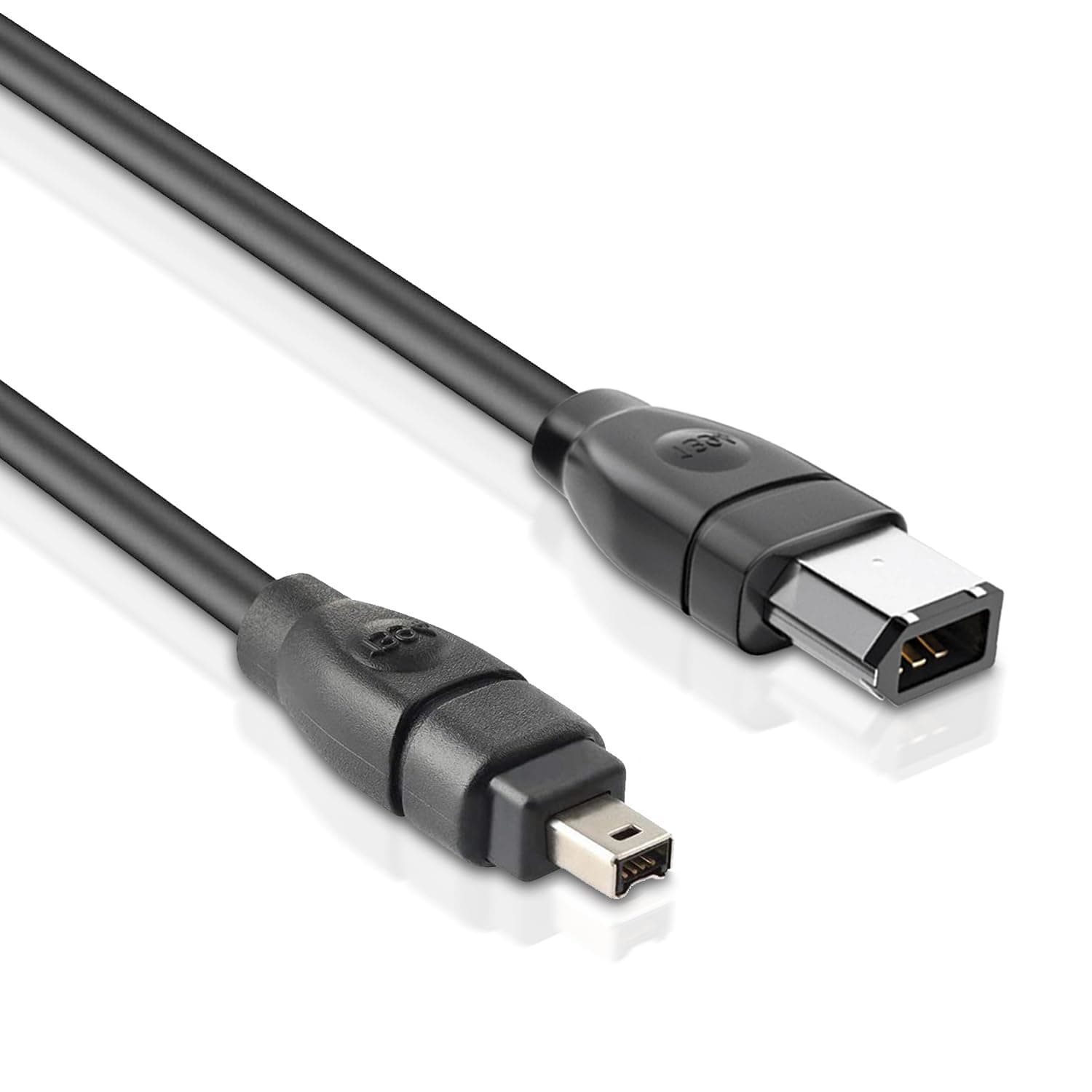 6 Pin to 4 Pin Firewire Cable iLink DV Cable Firewire 400 IEEE 1394a Cord for Computer Laptop PC to Camera Camcorder (6ft,6Pin to 4Pin)