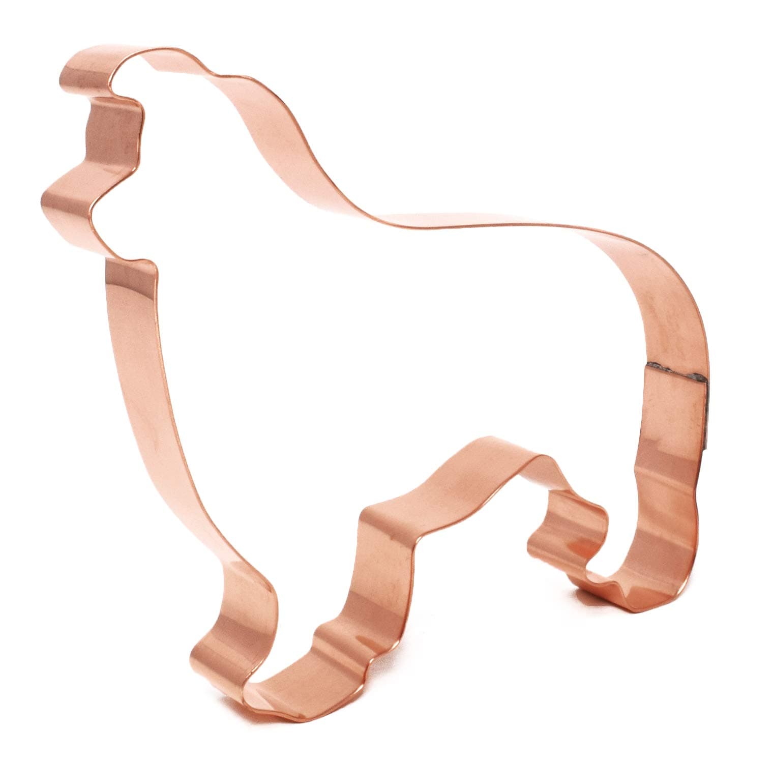Border Collie Copper Dog Cookie Cutter