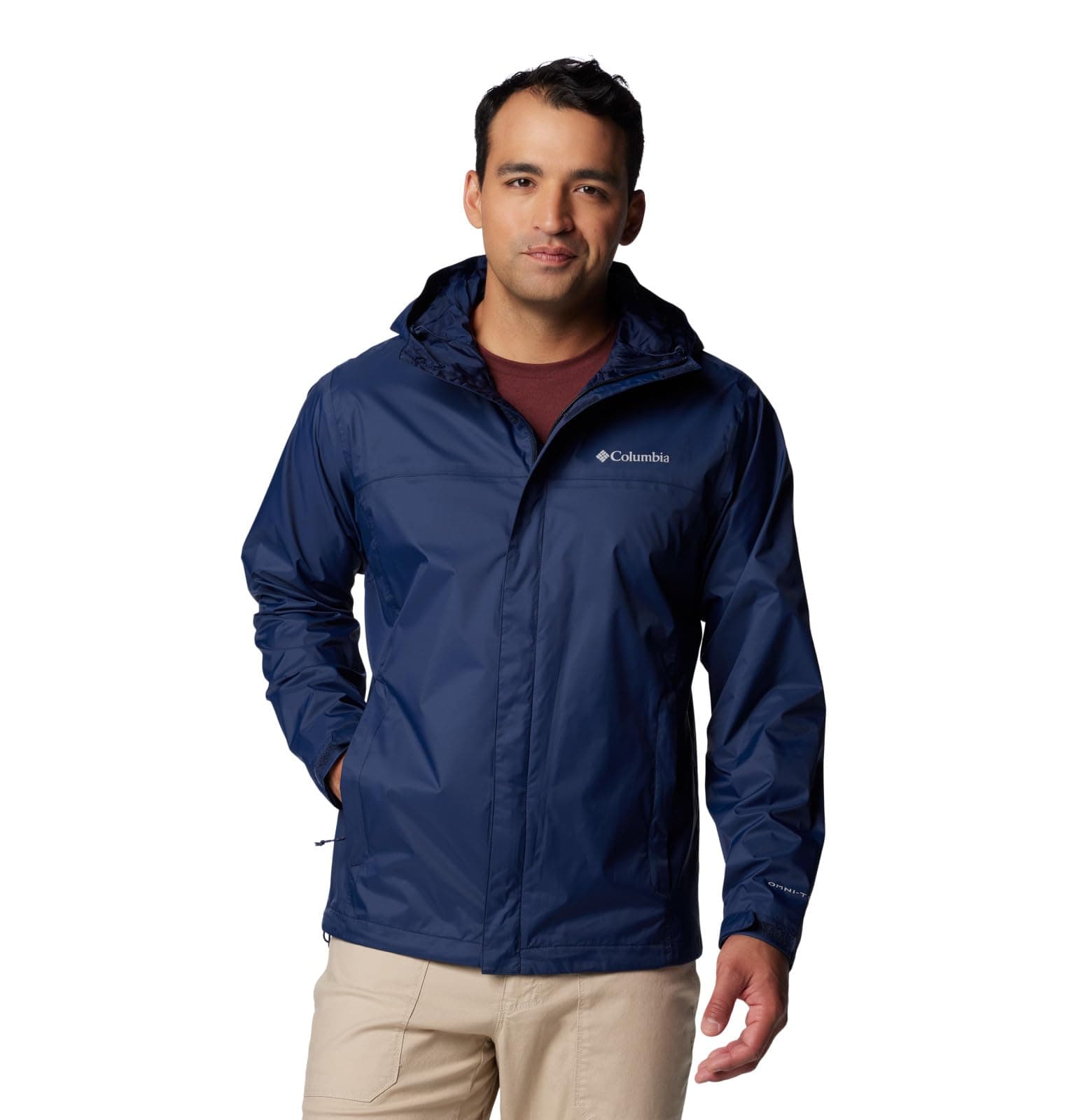 Columbia Men's Solid Rain Jacket
