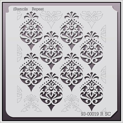 Repeat Wall Stencil 93-00019 R SC 5 X 5”