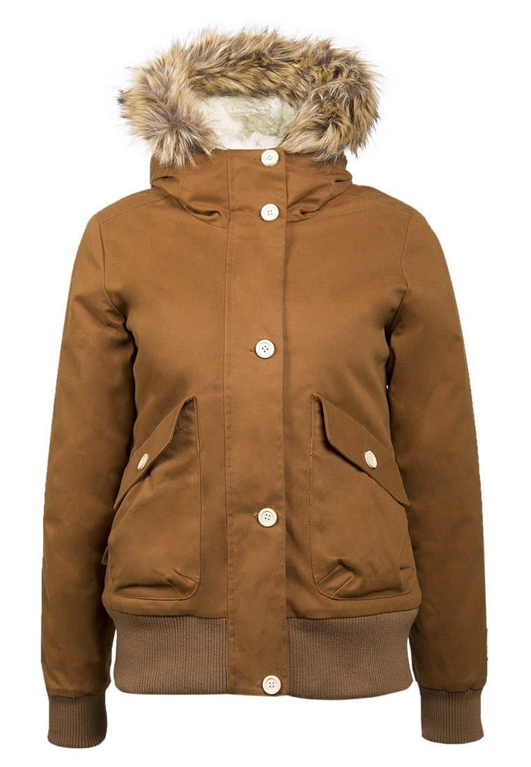 Mazine Leigh Jacket, Color:Simian Brown;Size:LL
