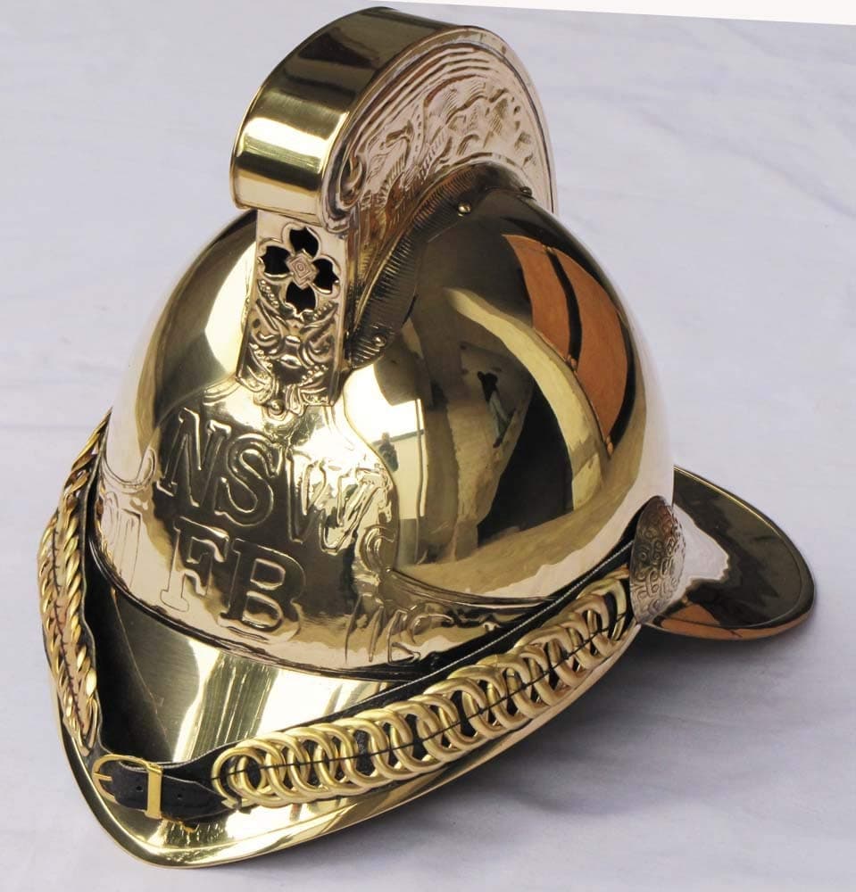 Max Engineering Enterprises NSW FB FIRE FIGHTER BRITISH CHIEF HELMET