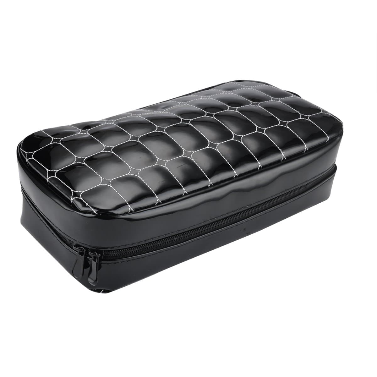 Wismart 80 Capacity Pu Leather Shell CD DVD Blu-ray Media Case Storage Holder Organizer Wallet for Car, Home, Office and Travel Carrying Protector Organizer (80-Capacity, Black)