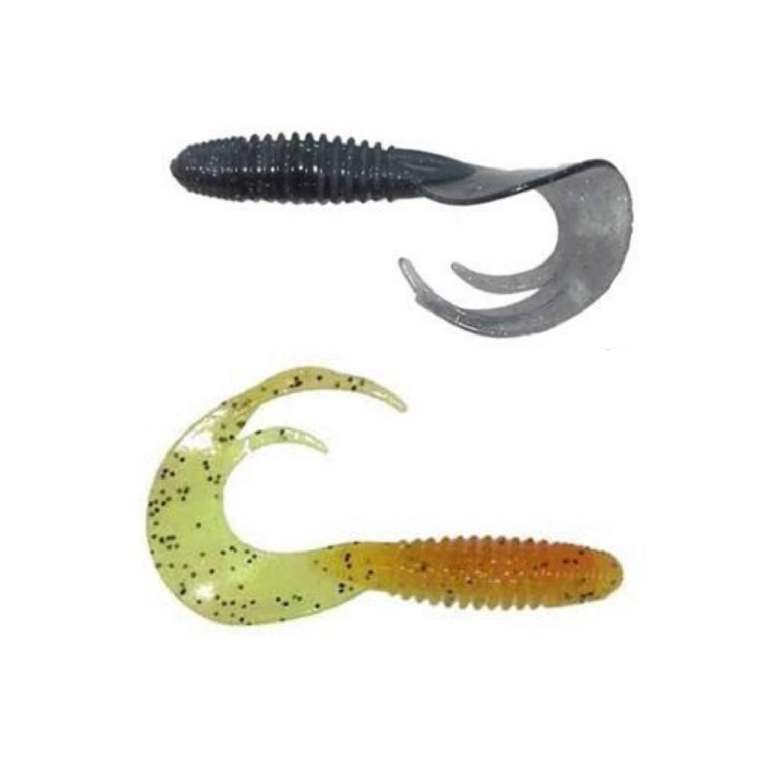 Smartbaits Gifted Grub Fish Bait Lure, 12 Pack, 2 inch Grubs, Proven to Increase Catch Rate, Recommended by Pros, Patented Color Changing Technology by Smartbaits