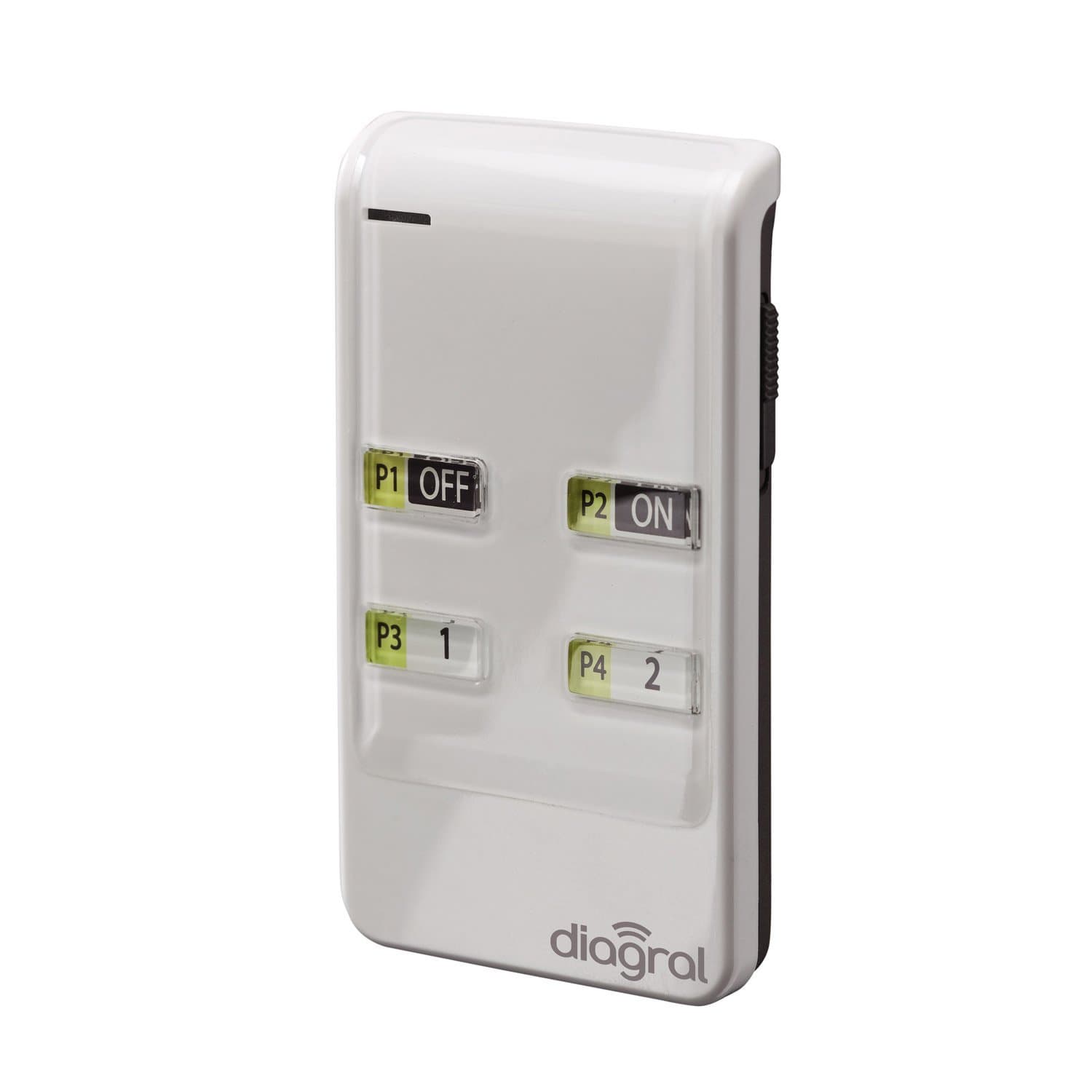 DiagralDIAG42ACK 4-Button Remote Control with 8 Functions for Alarm and Automation