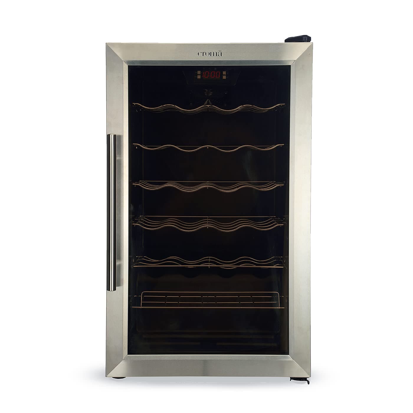 CROMA 22 Bottles Wine Cooler (CRAR2017, Black)