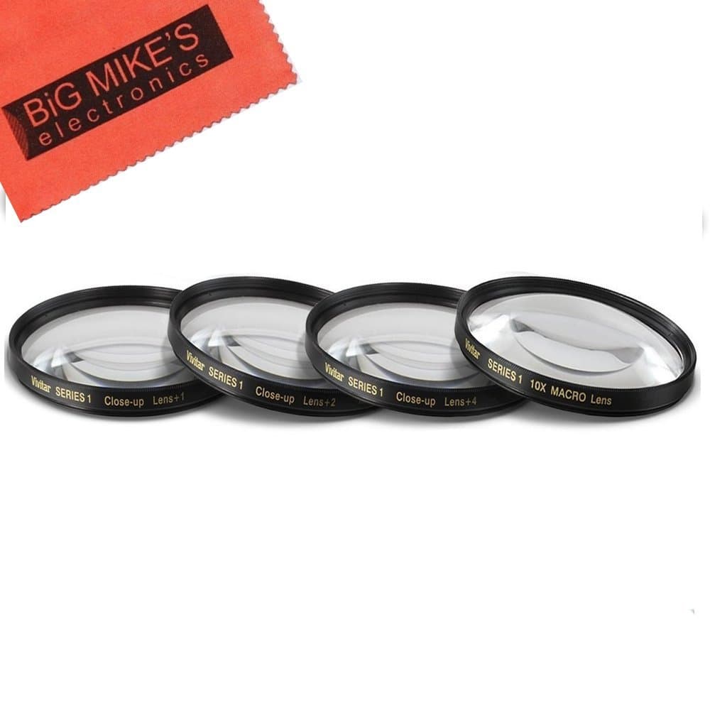 62mm Close-Up Filter Set (+1, +2, +4 and +10 Diopters) Magnificatoin Kit for Nikon Digital SLR Cameras Which Have Any Of These Nikon Lenses 20mm f/2.8 AIS, 20mm f/2.8D, 60mm f/2.8D, 60mm f/2.8G ED, 105mm f/2.8G, 70-300mm f/4-5.6G