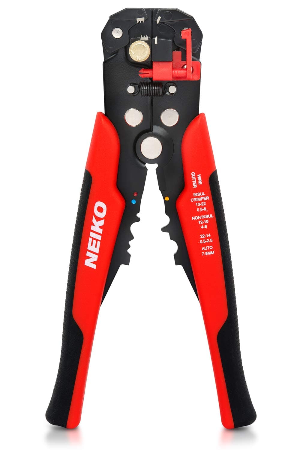 01924A 3-In-1 Automatic Wire Stripper, Cutter, And Crimping Tool, Auto Self-Adjusting Pliers That Cut Up To 24 Awg