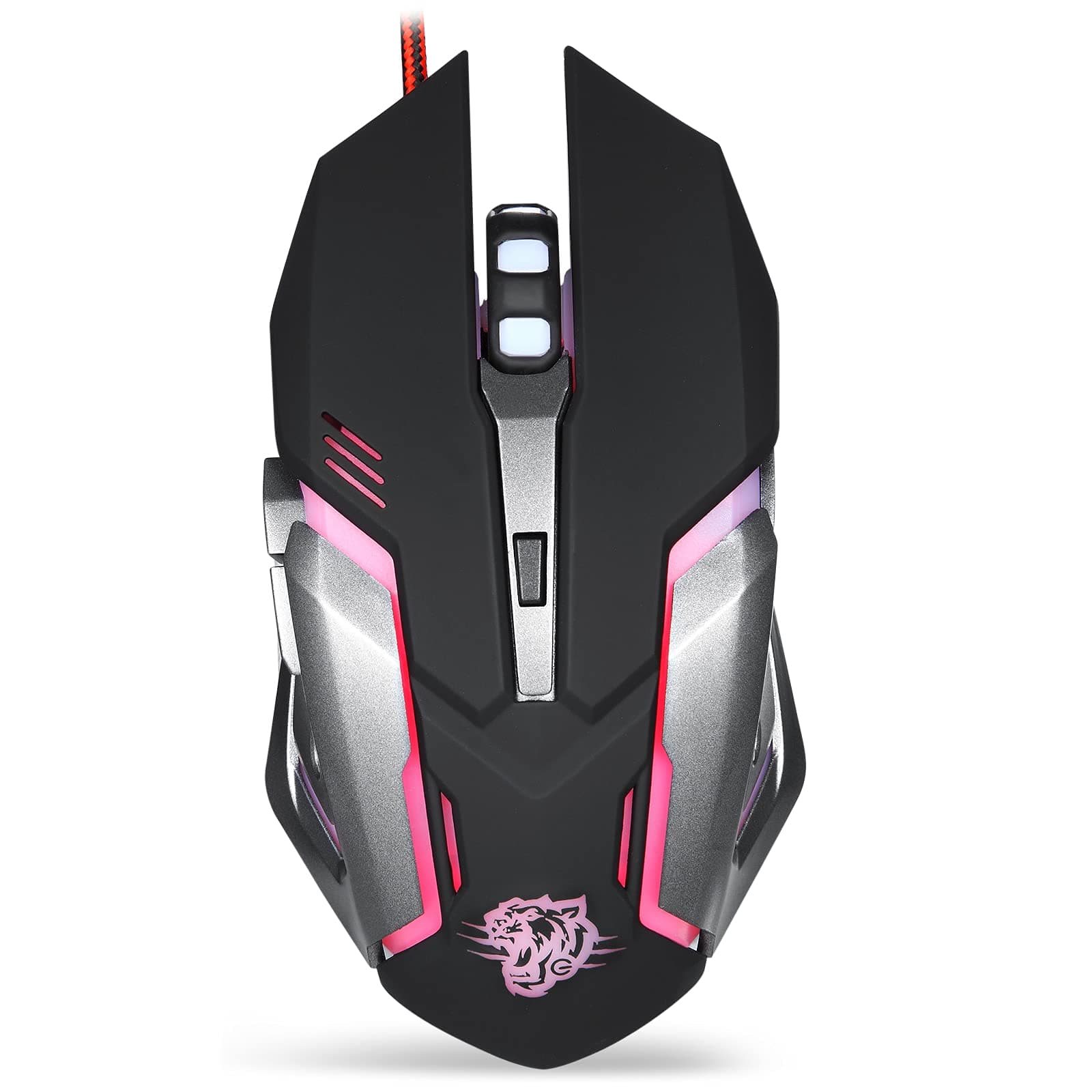 Enter Grenade Gaming USB Mouse with 6 Programmable Buttons, Lightweight and Upto 3200 dpi for Windows PC Gamers