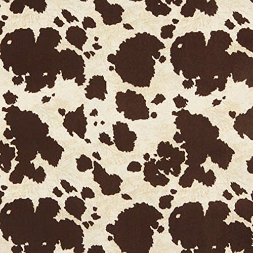 Big Cow Fur Print Pattern Zippered Pillow Case Cover Soft Rectangle Pillowcases Size:20"x 30" (Twin Sides)