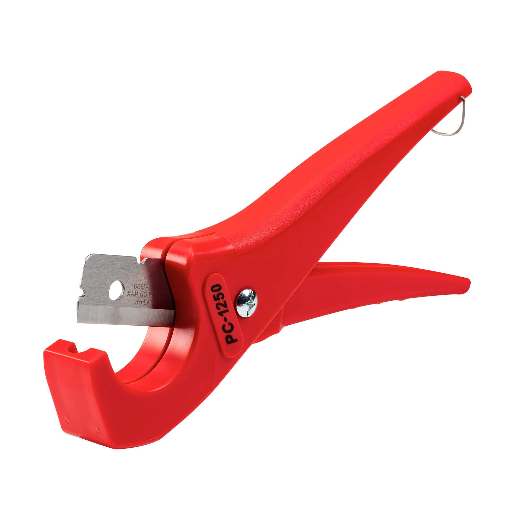 23488 Model PC-1250 Single Stroke Plastic Pipe and Tubing Cutter, 1/8-inch to 1-5/8-inch Pipe Cutter