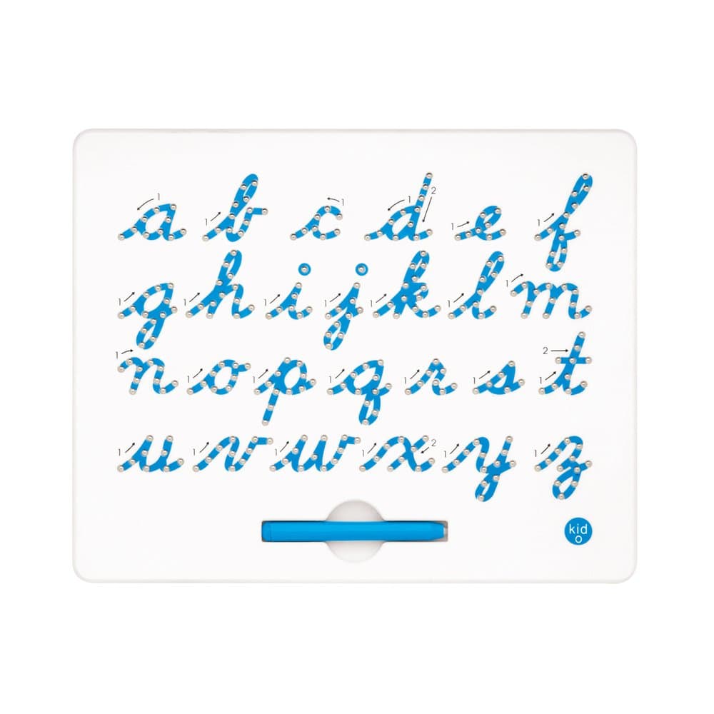 Magnatab Kid O Learn to Write Cursive (Lower Case), Multicolor, Model:10364K