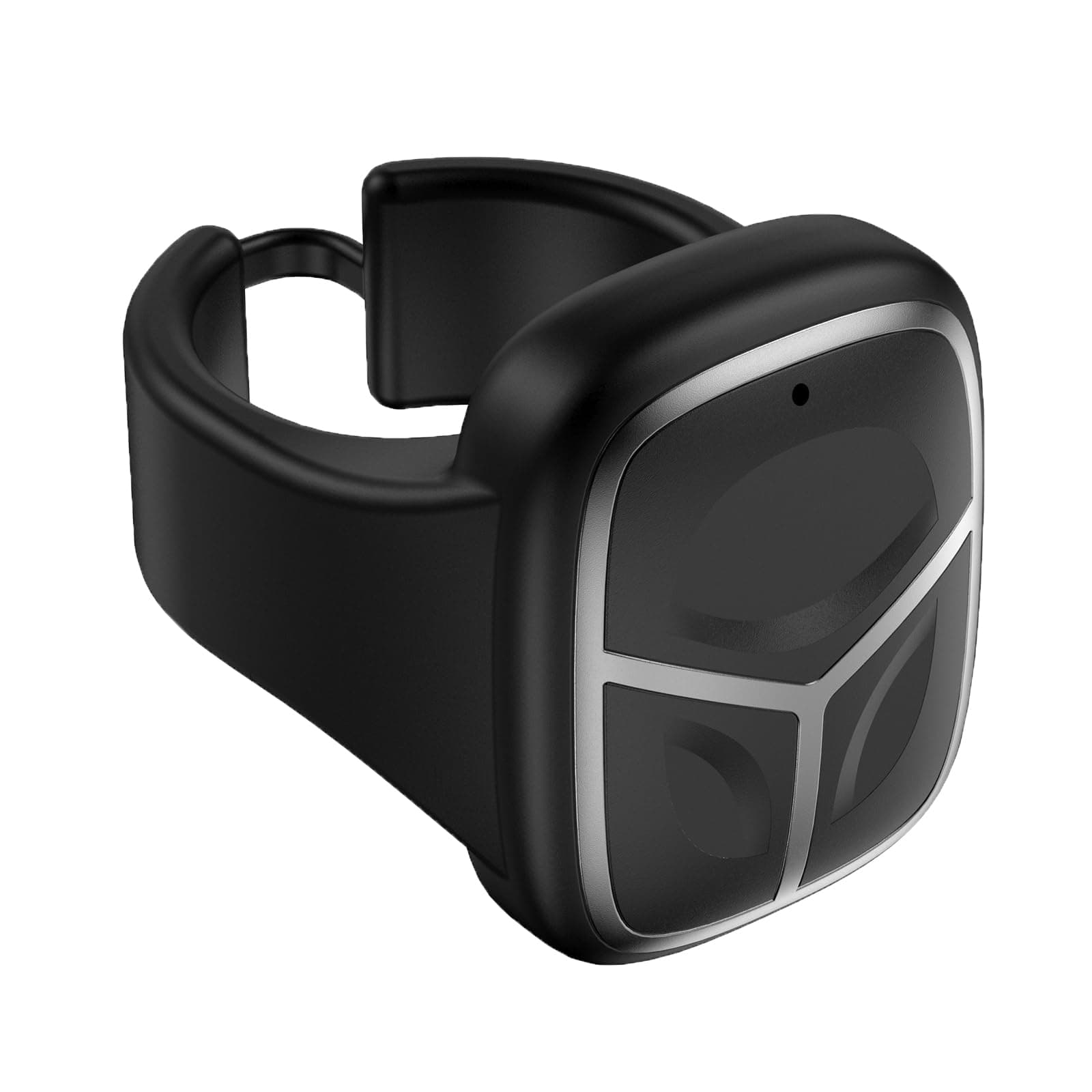 SamudgateBluetooth Mouse, Small Handheld Finger Mouse, Smart Remote Control Bluetooth Ring Mouse, Rechargeable Wearable Mouse Portable Mini Mouse for Phone Laptop