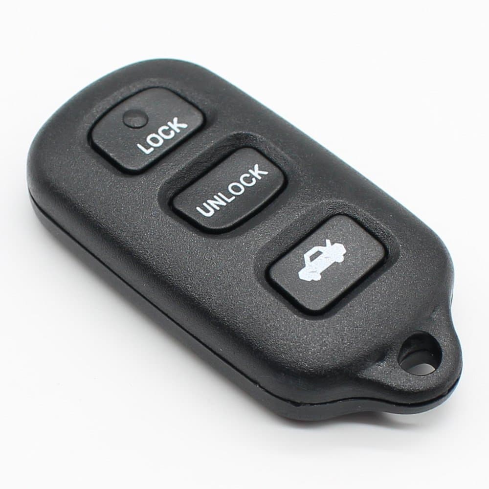 4 Buttons Car Remote Key Shell Case Key Fob Cover compatible with Avalon Lexus SC400 ES300 LS400 SC300