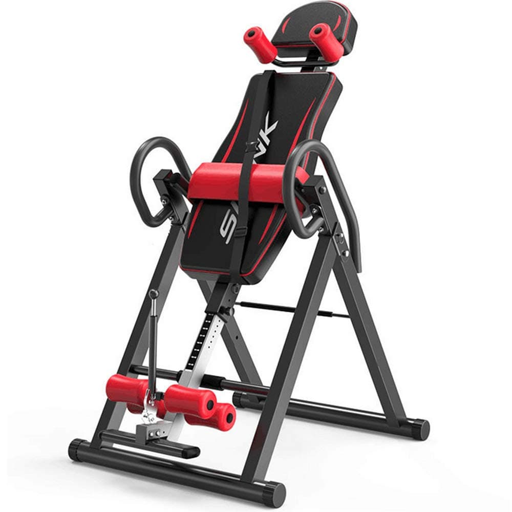 Yonntech Gravity Heavy Duty Inversion Table with Adjustable Headrest & Protective Belt,Fitness Massage Back Stretcher Machine for Pain Relief Therapy