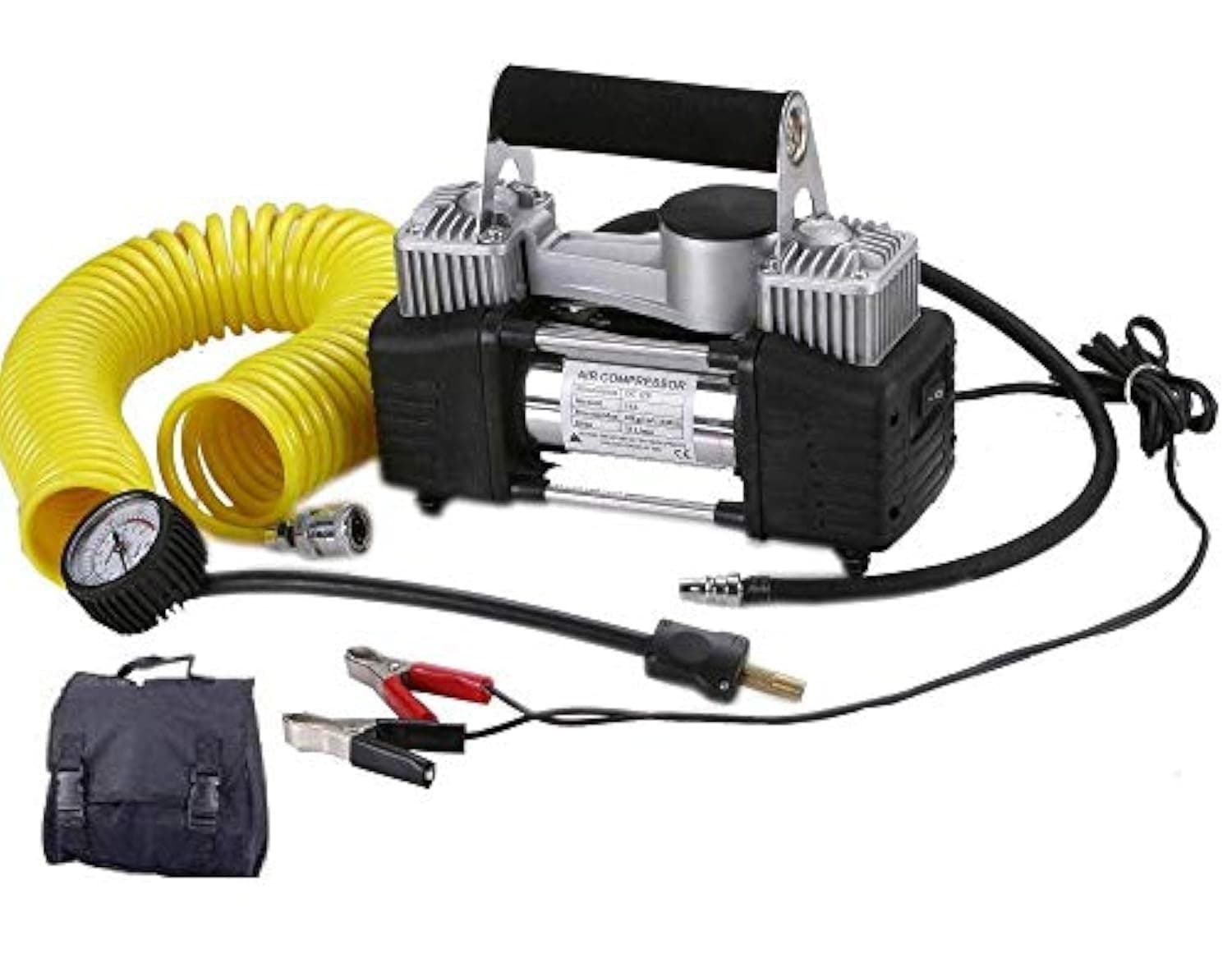 Sulfar Car Air Compressor 2 Cylinder Heavy Duty