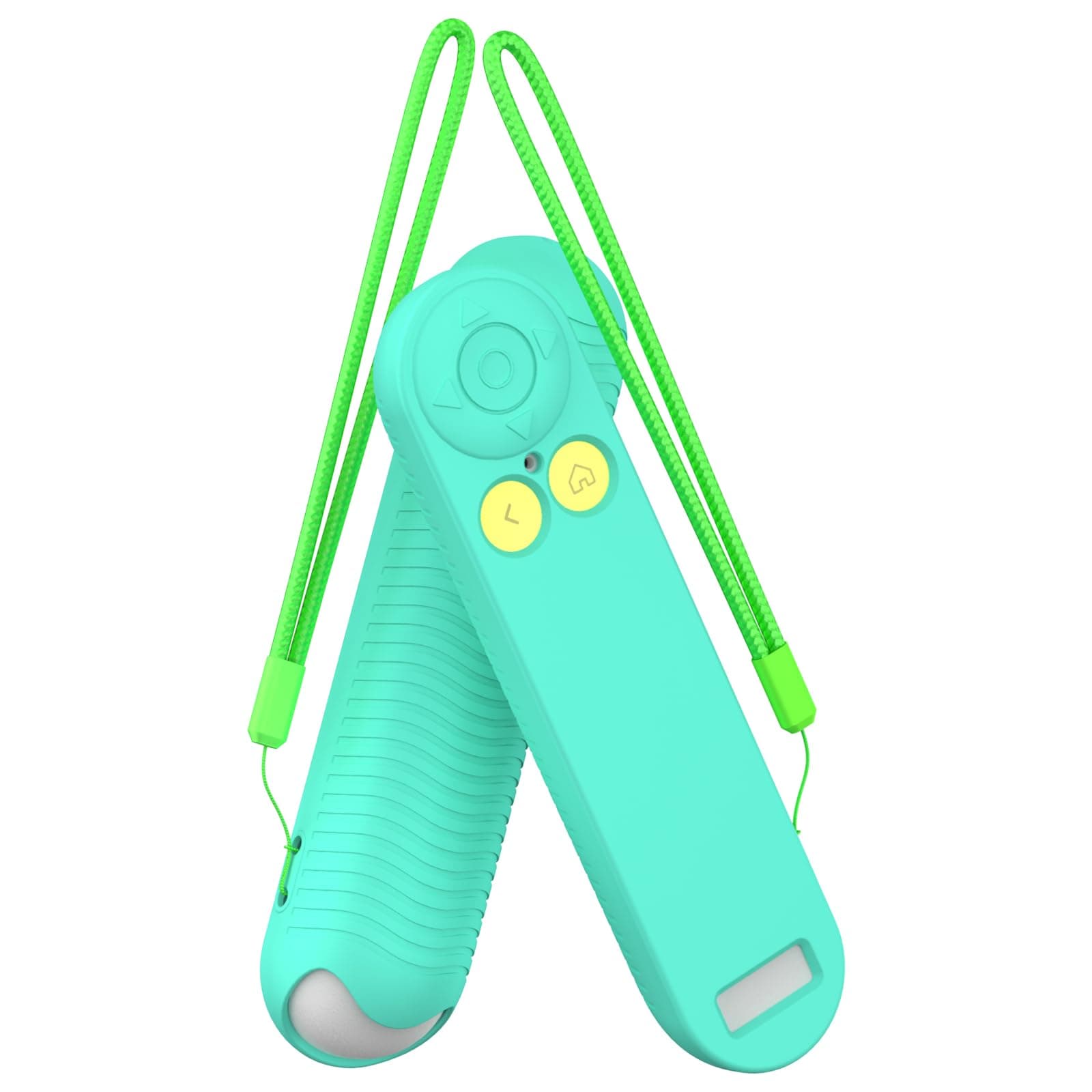 Silicone Remote Case Cover for Nex Playground Game System Remote, Anti Slip Shockproof Remote Protective Sleeve Compatible with Nex Playground Game System Remote,Remote Case with Lanyard (Green)