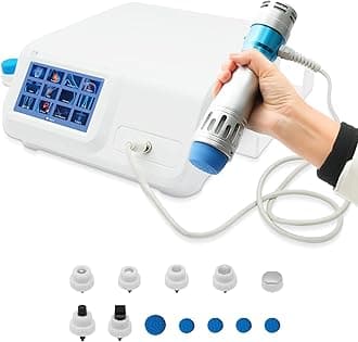Shockwave Therapy Machine for Pain Relief,Deep Tissue Massager for Back, Waist, Leg, and Golfer’s Elbow Discomfort