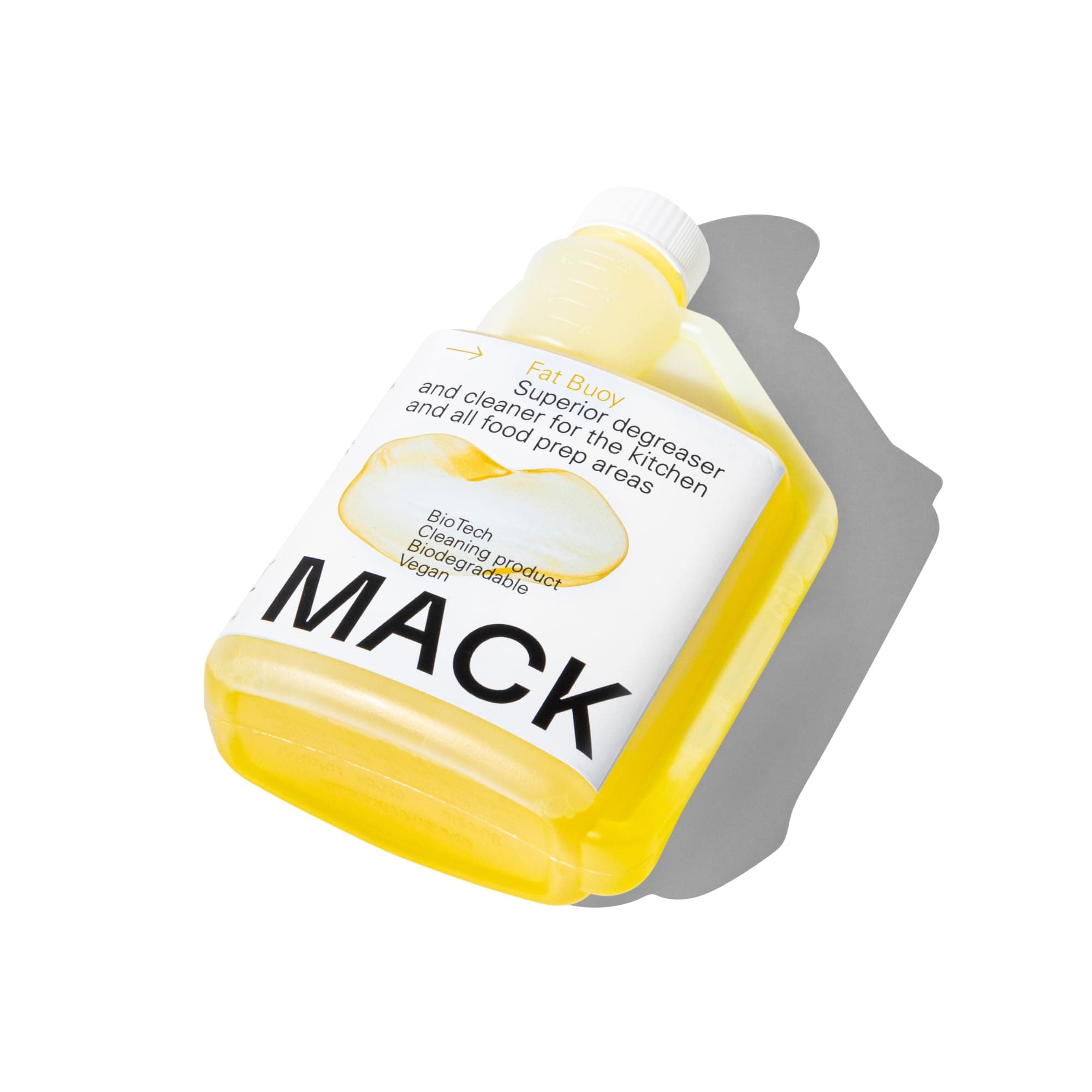 Keep It Mack - Fat Buoy Kitchen Degreaser (500ml BioFlask) - Powerful and Eco-Friendly Grease Buster with 20 Refill Formula, Just 75p/Refill + FREE Prevented Ocean Plastic Spray Bottle