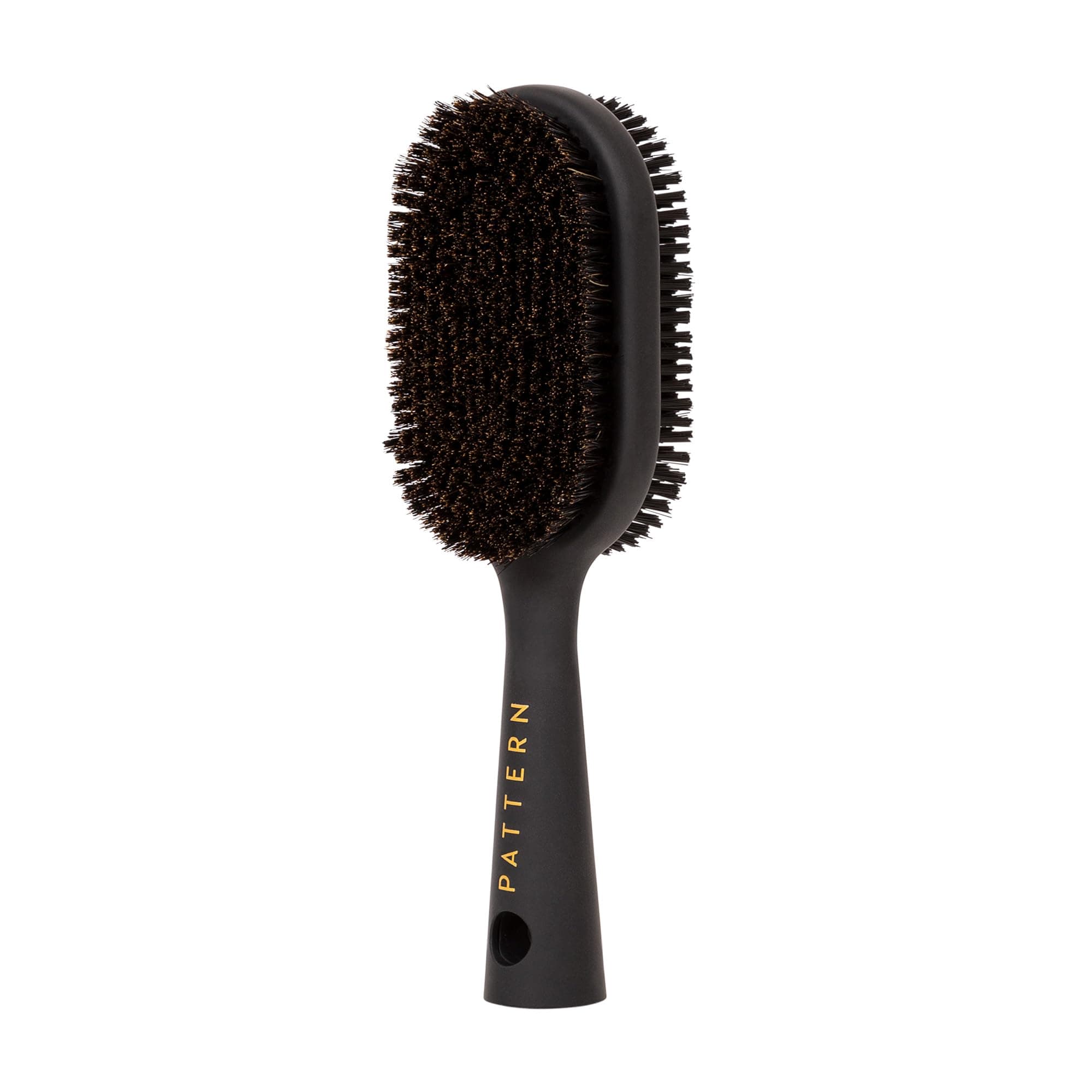 PATTERN Beauty by Tracee Ellis Ross Double-Sided Boar Bristle Brush w Firm Boar & Nylon Bristles. Smoothing hair brush.